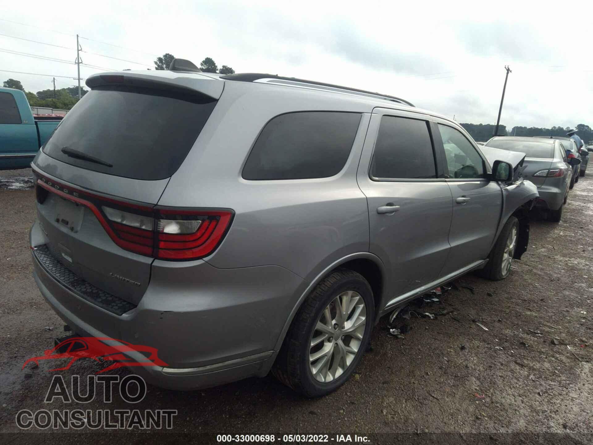 DODGE DURANGO 2016 - 1C4RDHDG7GC466597