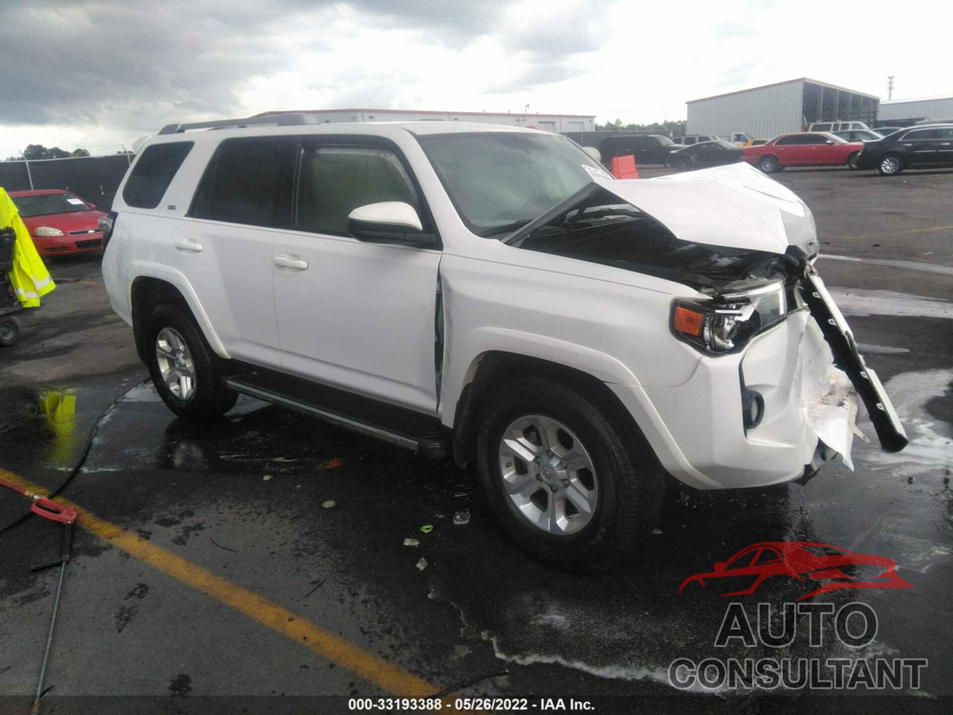 TOYOTA 4RUNNER 2017 - JTEZU5JR6H5156799