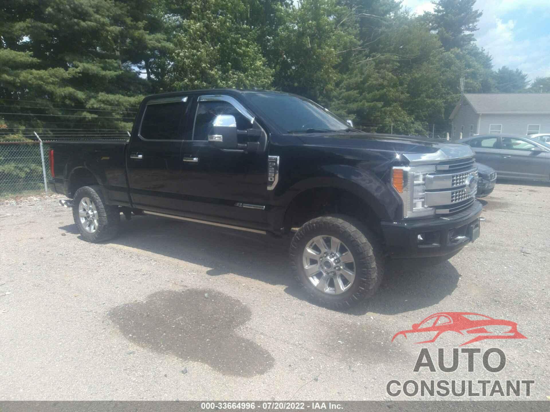 FORD SUPER DUTY F-250 SRW 2017 - 1FT7W2BTXHED38147