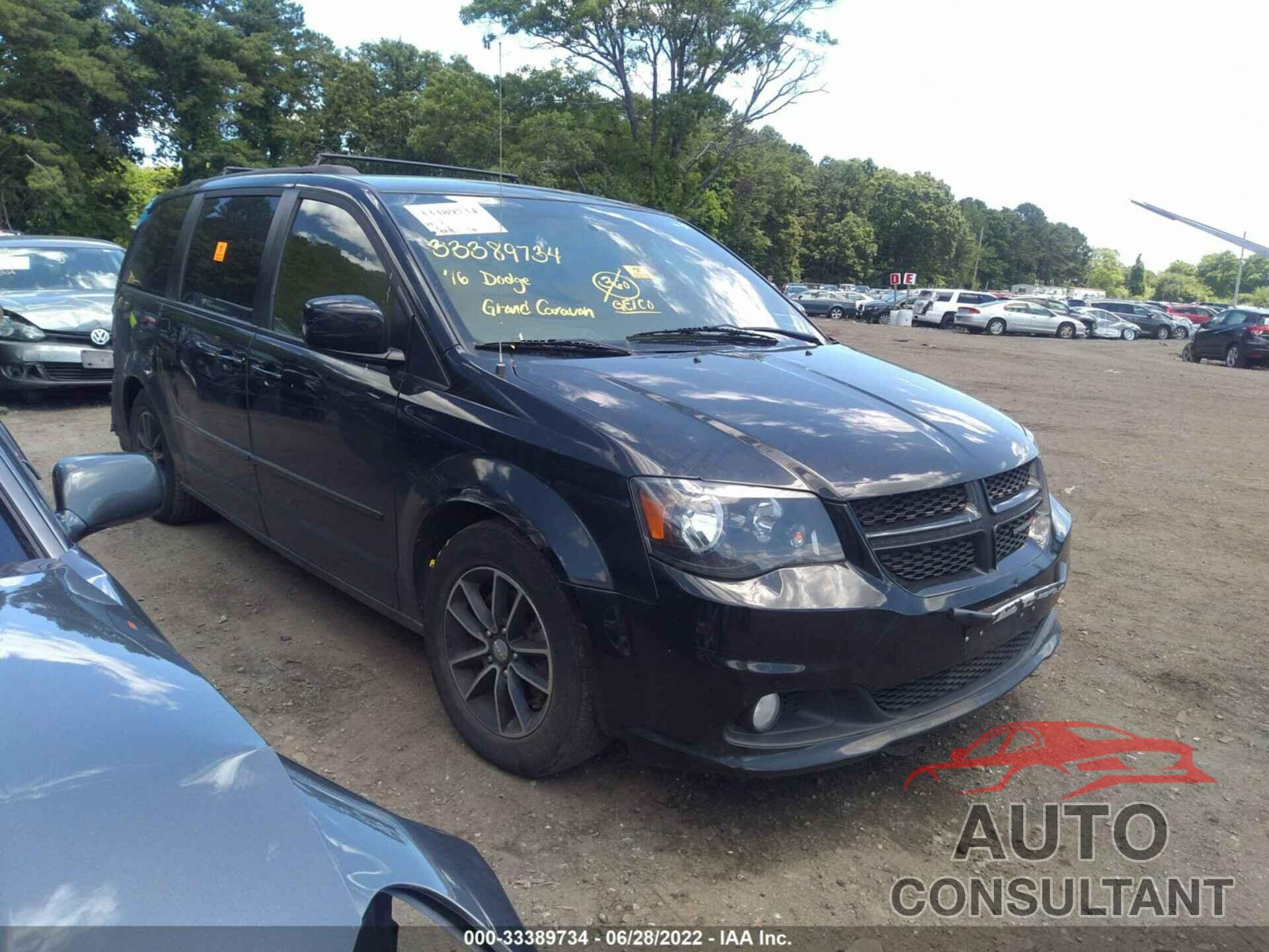 DODGE GRAND CARAVAN 2016 - 2C4RDGEGXGR313437