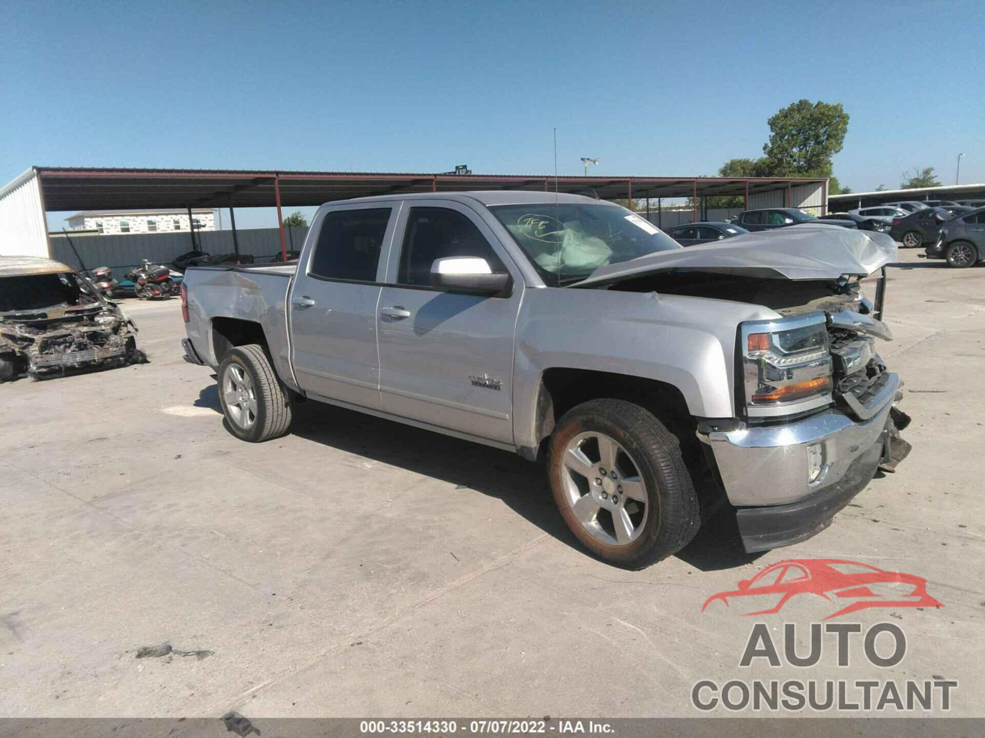 CHEVROLET SILVERADO 1500 2018 - 3GCPCREC0JG622723