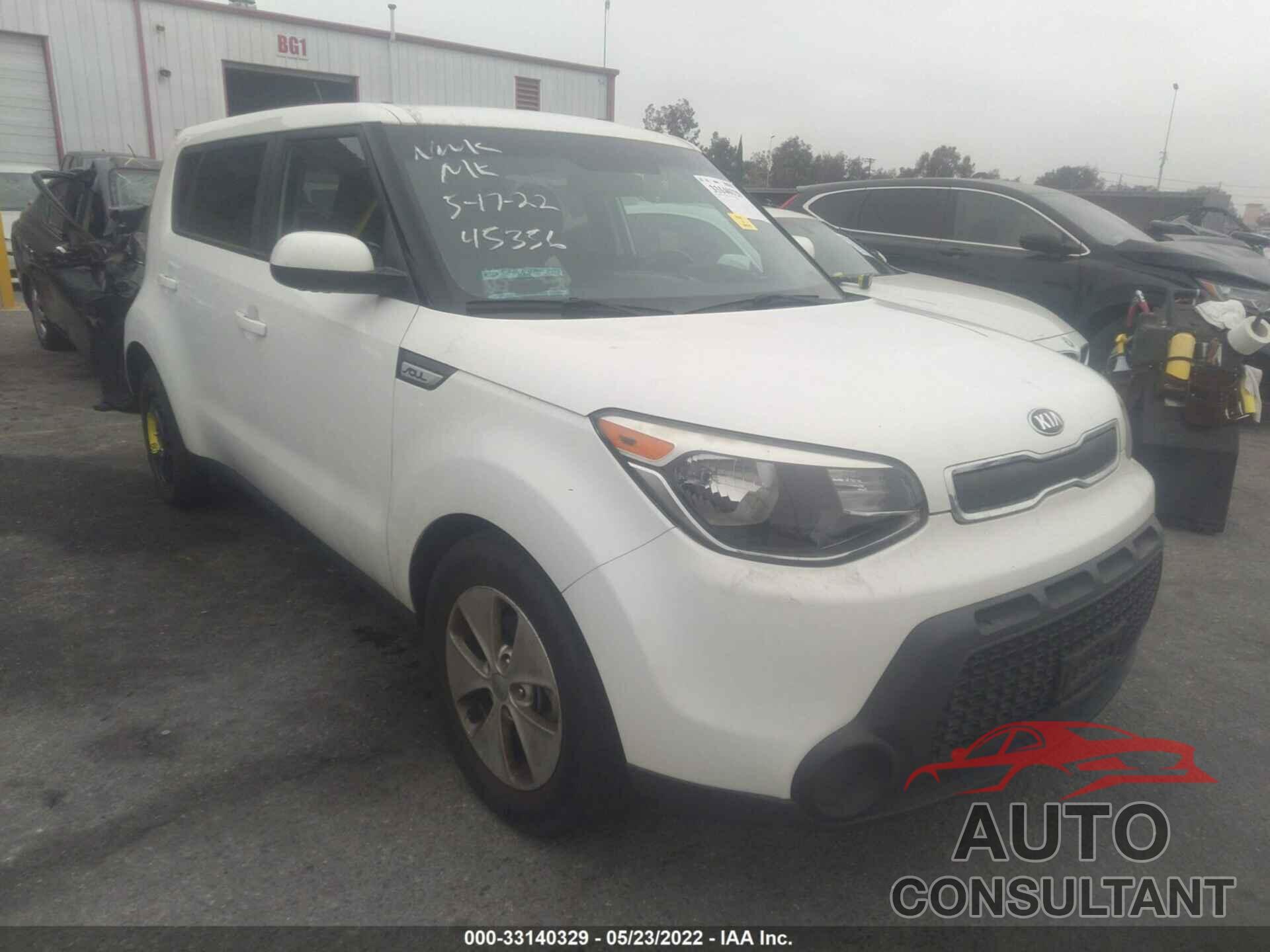KIA SOUL 2016 - KNDJN2A25G7287225