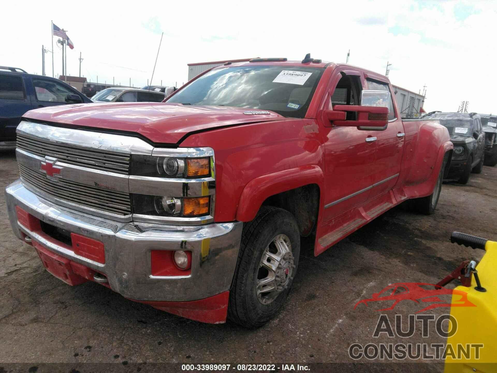 CHEVROLET SILVERADO 3500HD 2016 - 1GC4K0E81GF112212