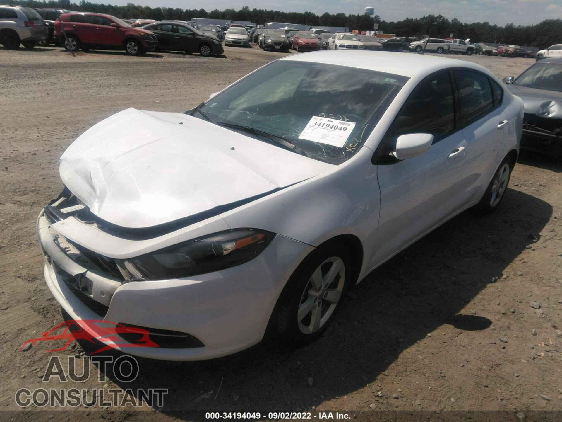 DODGE DART 2016 - 1C3CDFBB5GD739651
