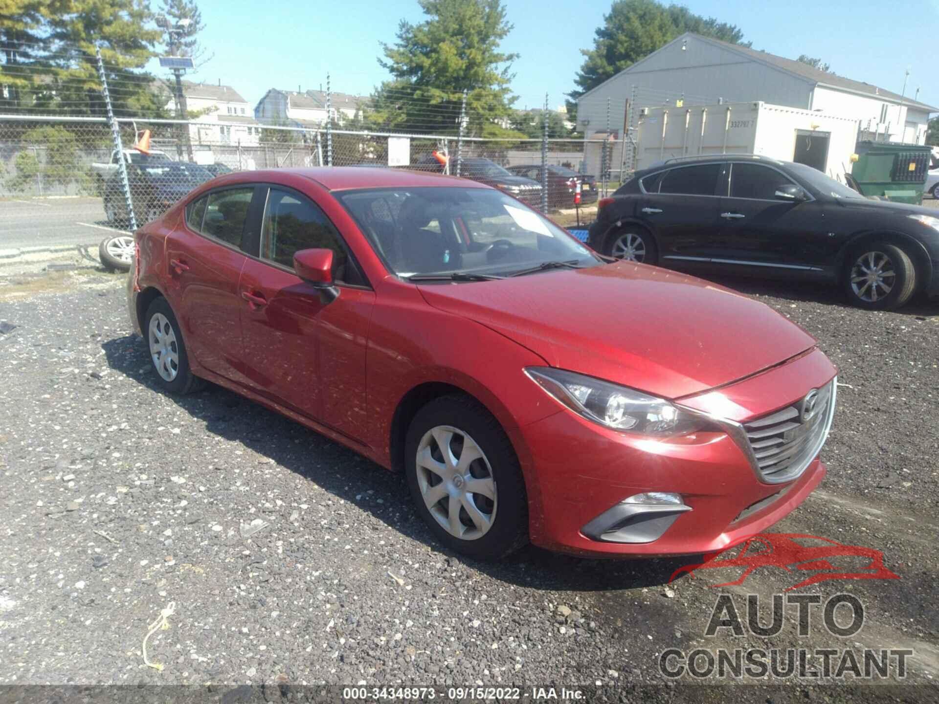 MAZDA MAZDA3 2016 - 3MZBM1T70GM249687