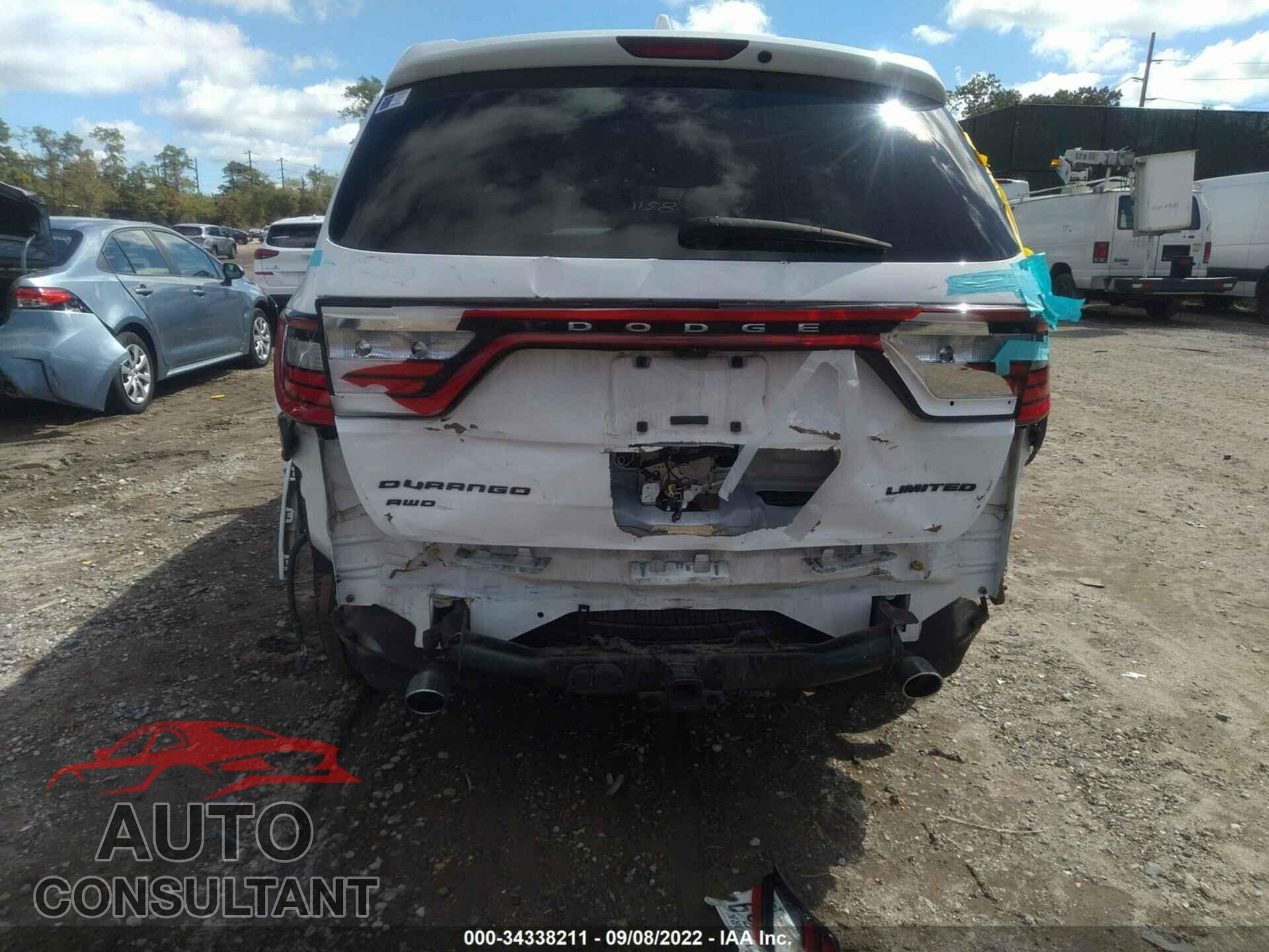 DODGE DURANGO 2016 - 1C4RDJDG4GC484580