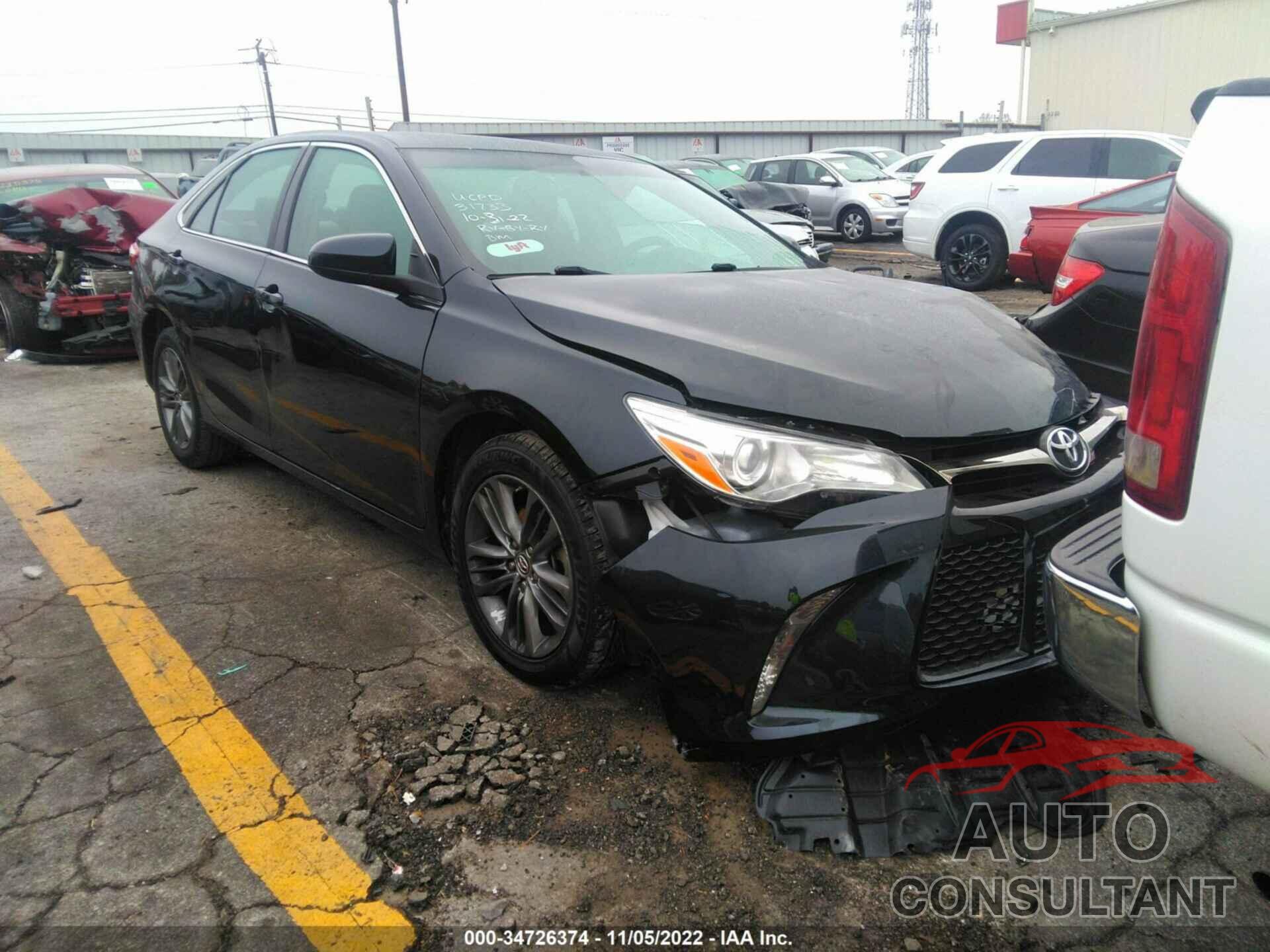 TOYOTA CAMRY 2016 - 4T1BF1FK7GU555483