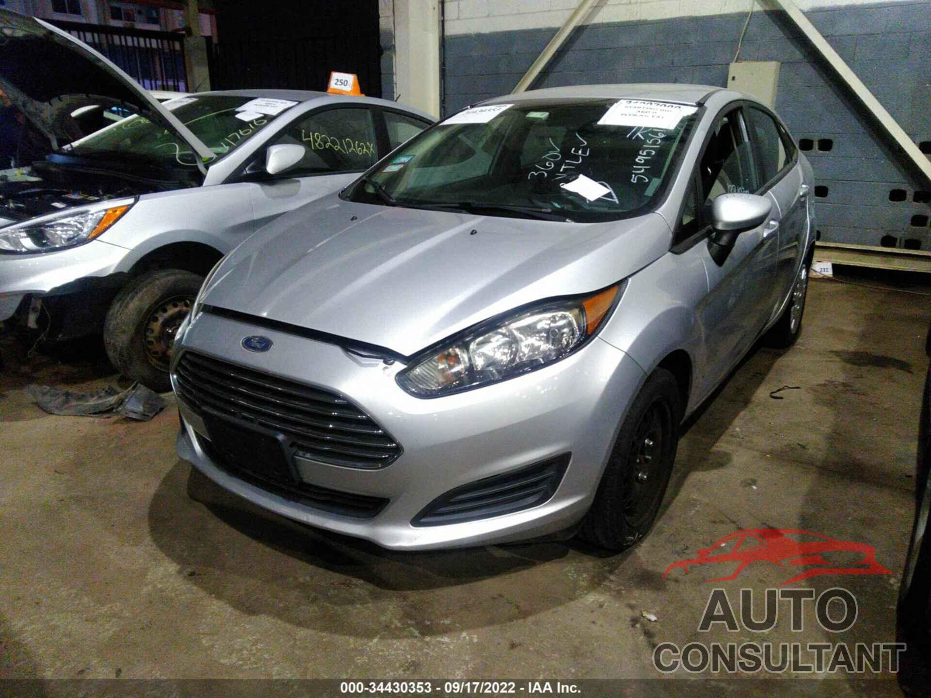 FORD FIESTA 2016 - 00ADP4AJ7GM162281
