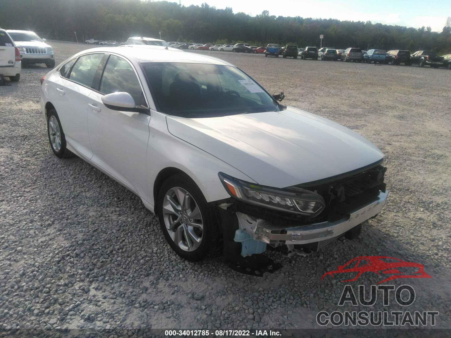 HONDA ACCORD SEDAN 2019 - 1HGCV1F18KA134788