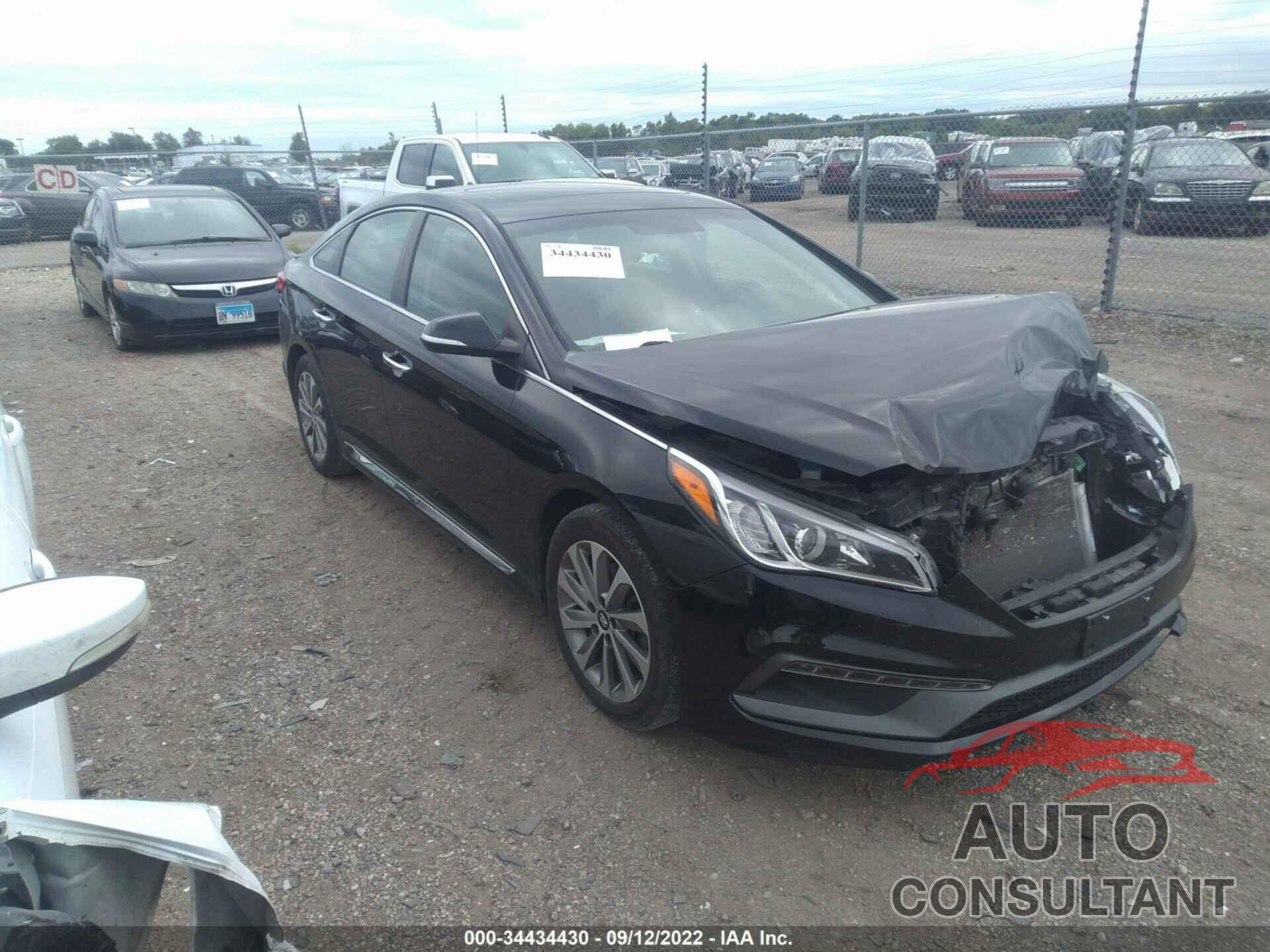 HYUNDAI SONATA 2017 - 5NPE34AF9HH459372