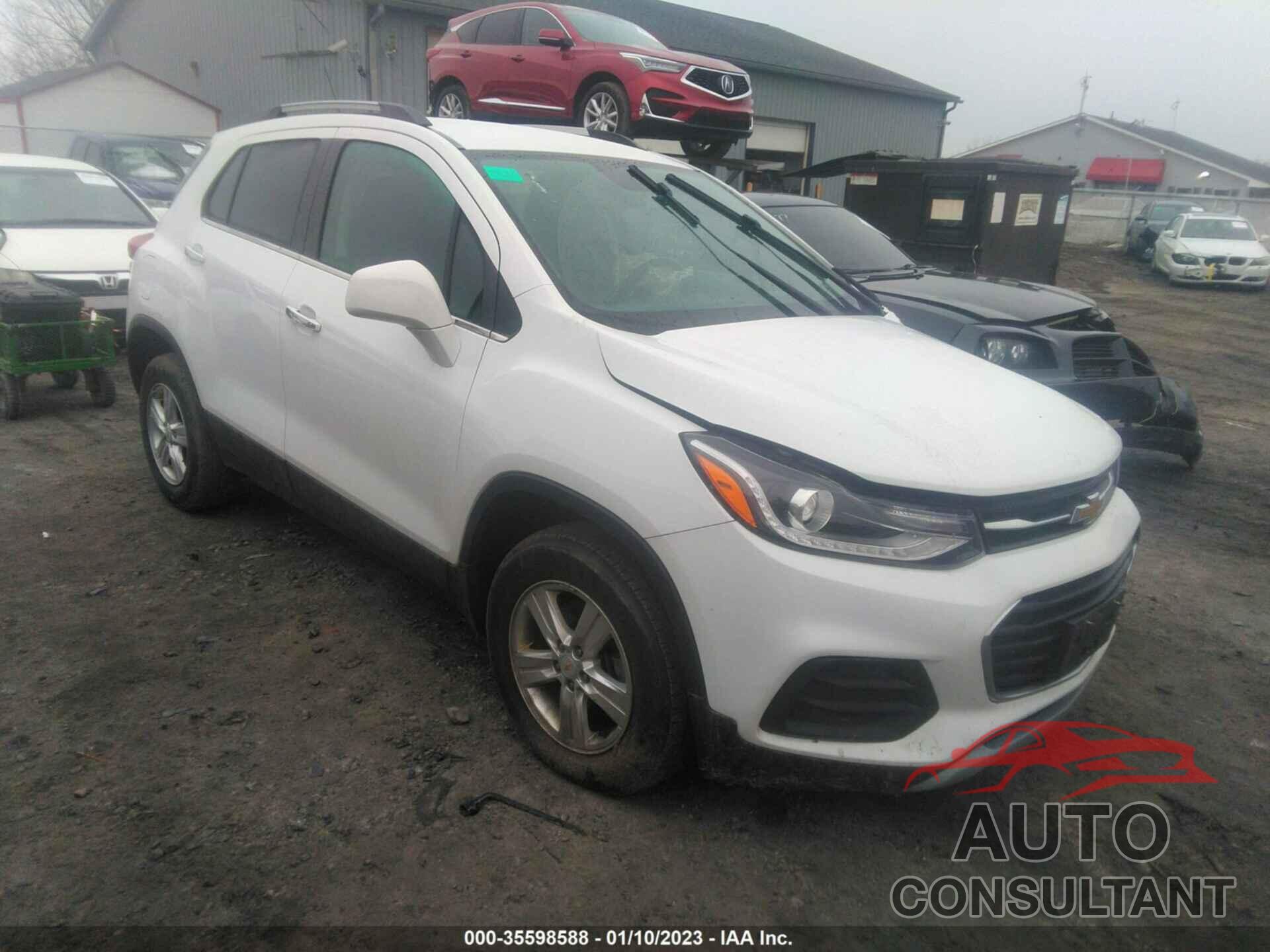 CHEVROLET TRAX 2019 - KL7CJPSB2KB832056