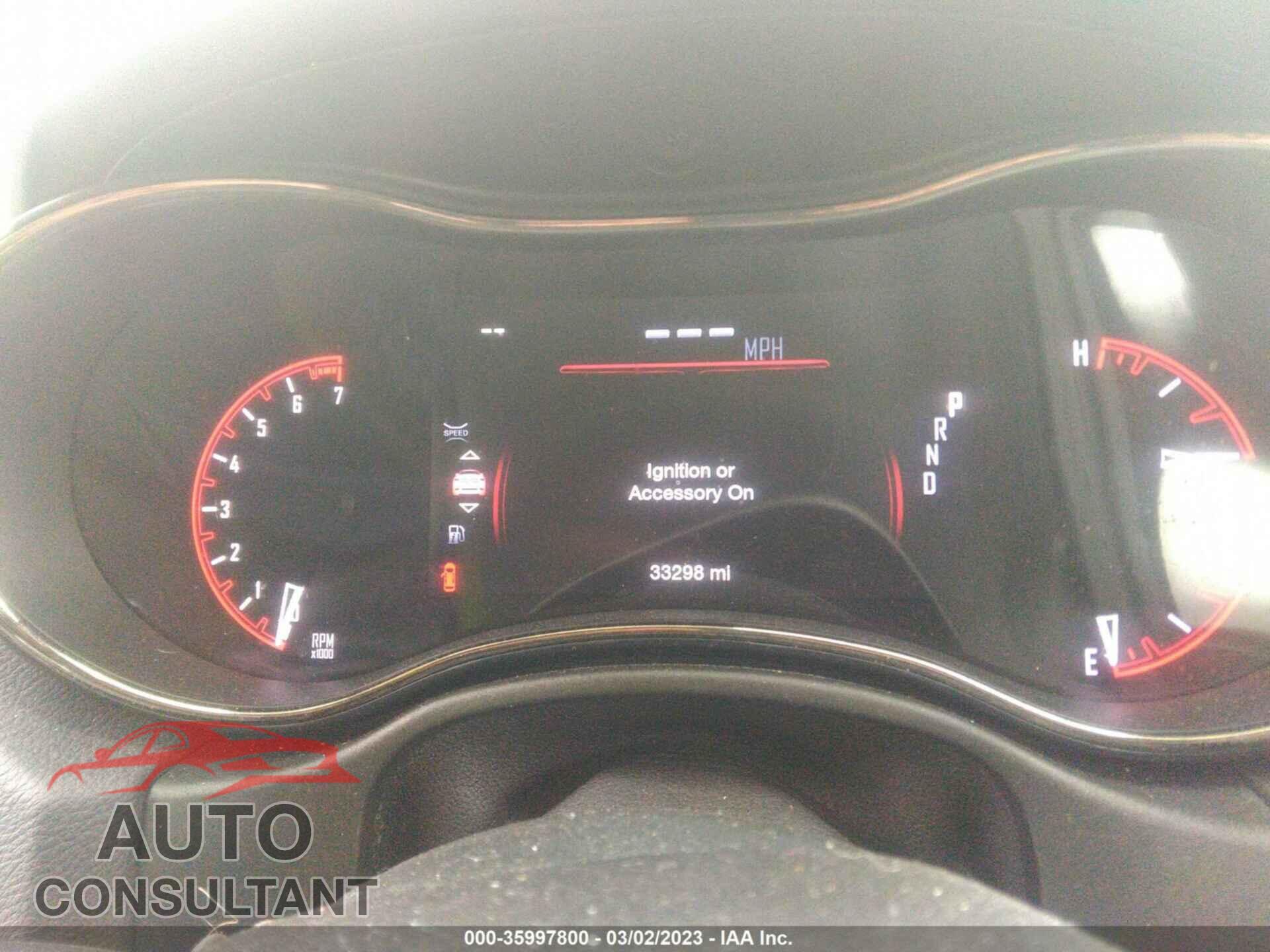 DODGE DURANGO 2020 - 1C4RDJDG7LC330536