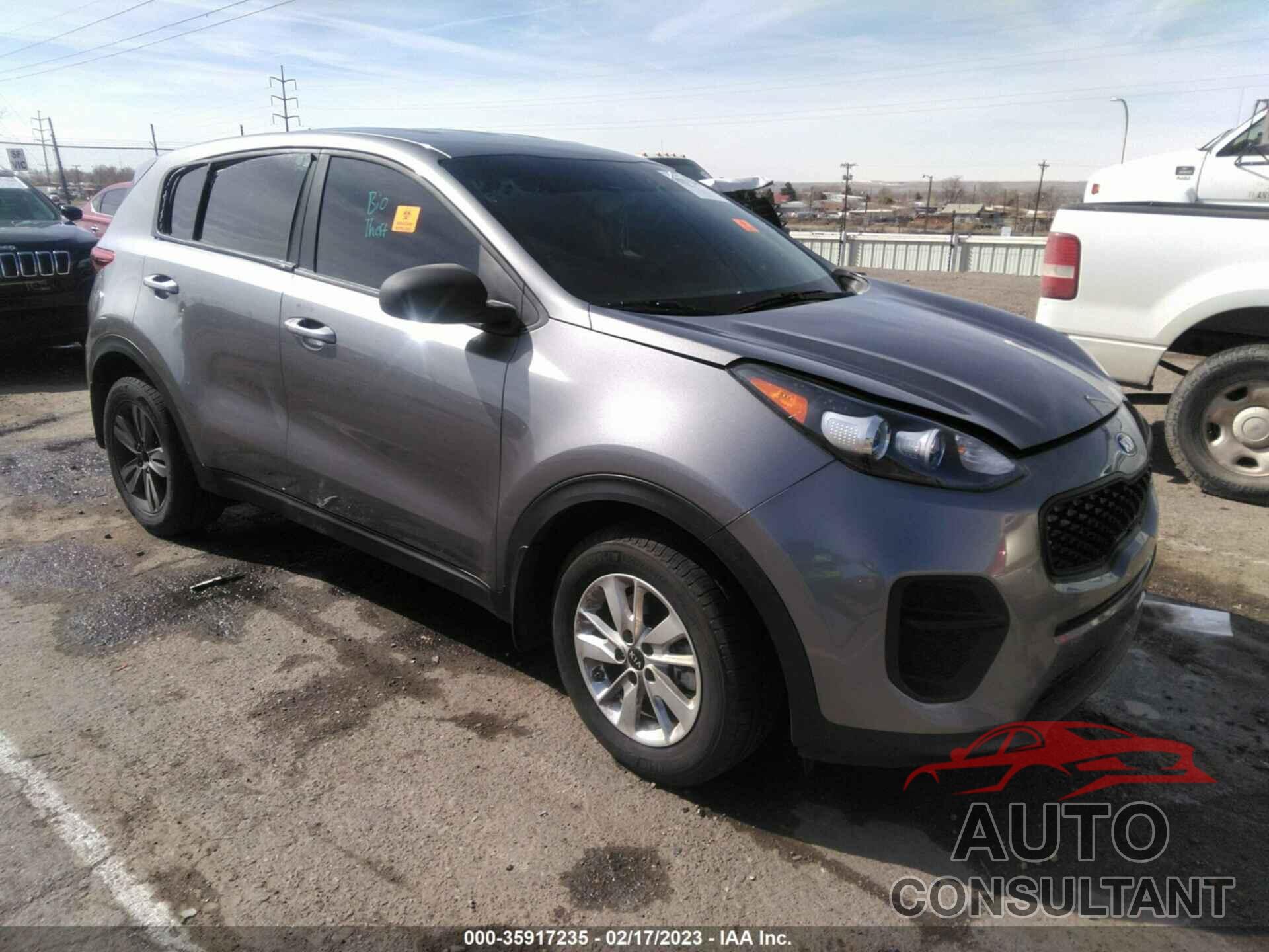 KIA SPORTAGE 2019 - KNDPM3AC8K7560825
