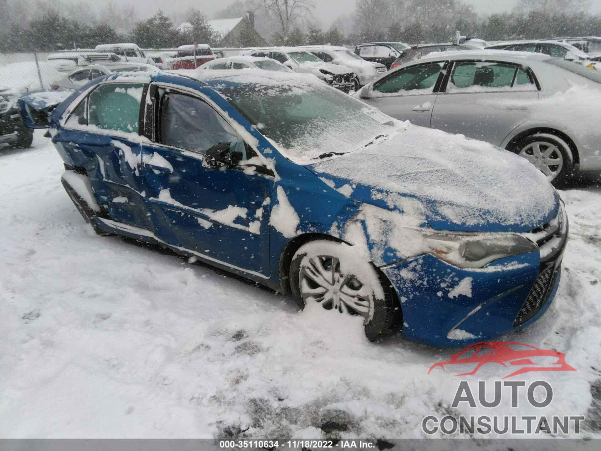 TOYOTA CAMRY 2017 - 4T1BF1FK5HU771138