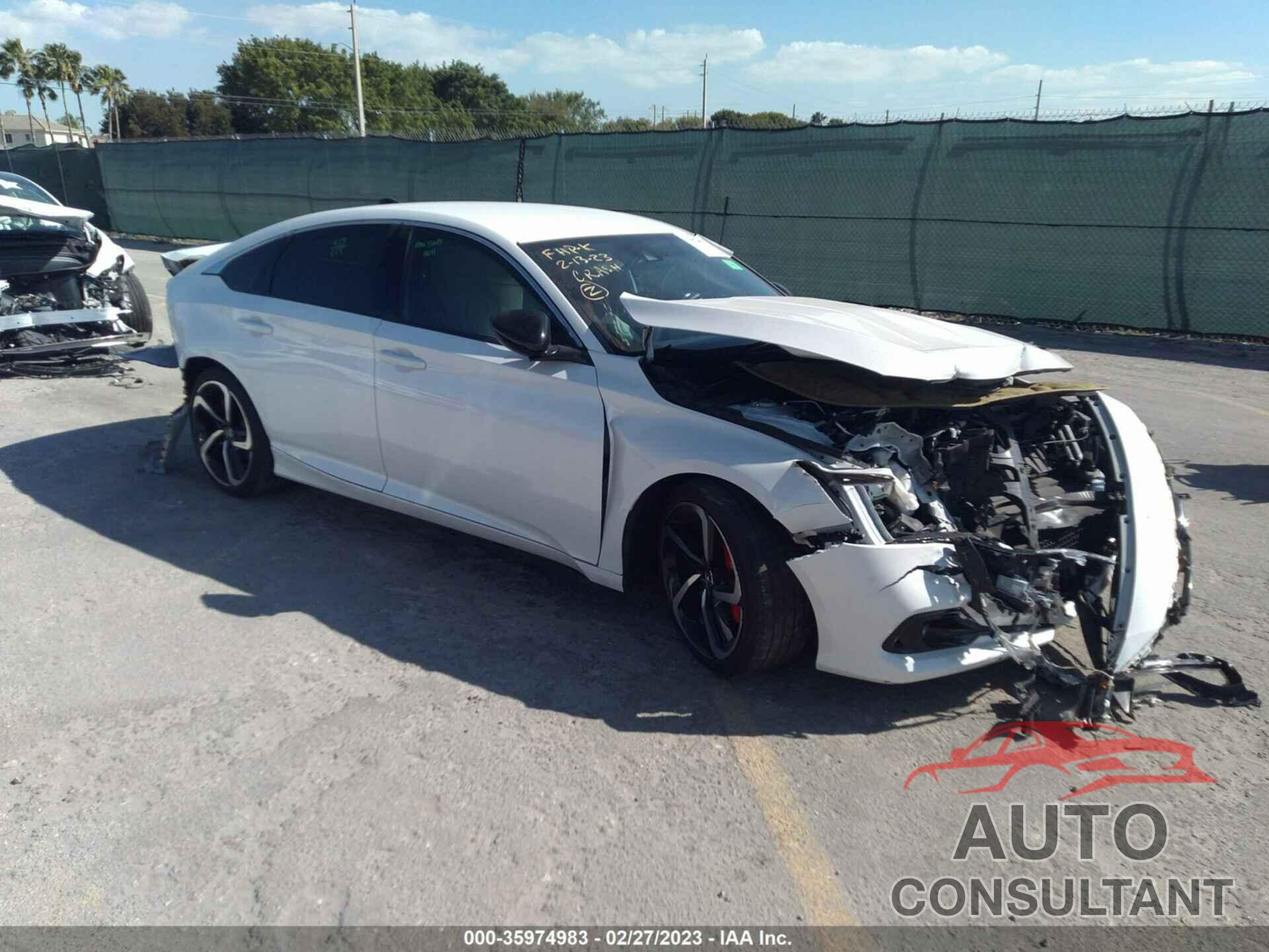 HONDA ACCORD SEDAN 2021 - 1HGCV1F36MA063188