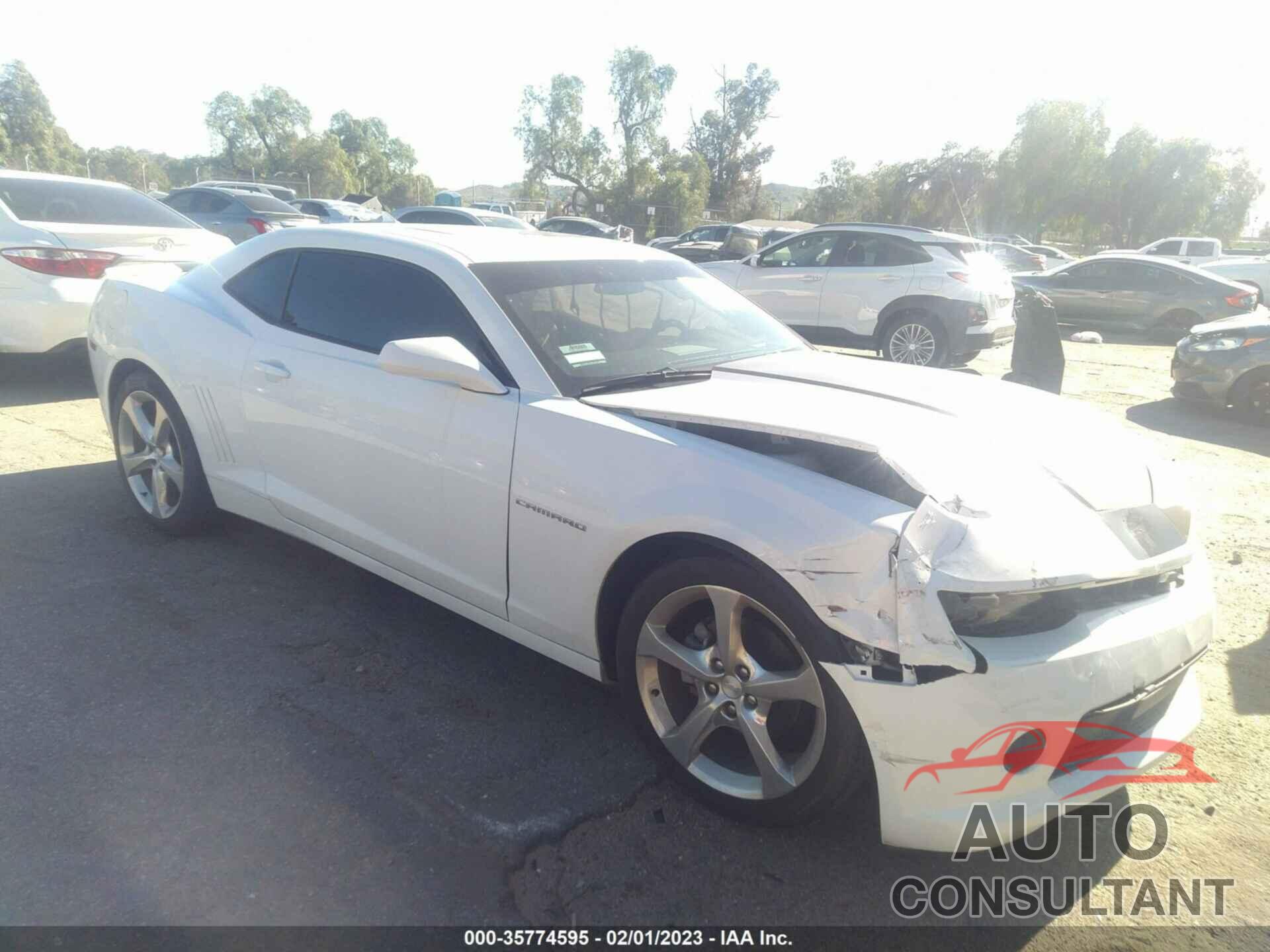 CHEVROLET CAMARO 2015 - 2G1FF1E30F9142051