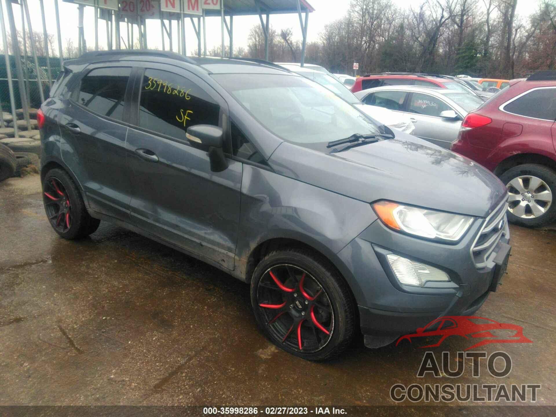 FORD ECOSPORT 2018 - MAJ3P1TE0JC243741