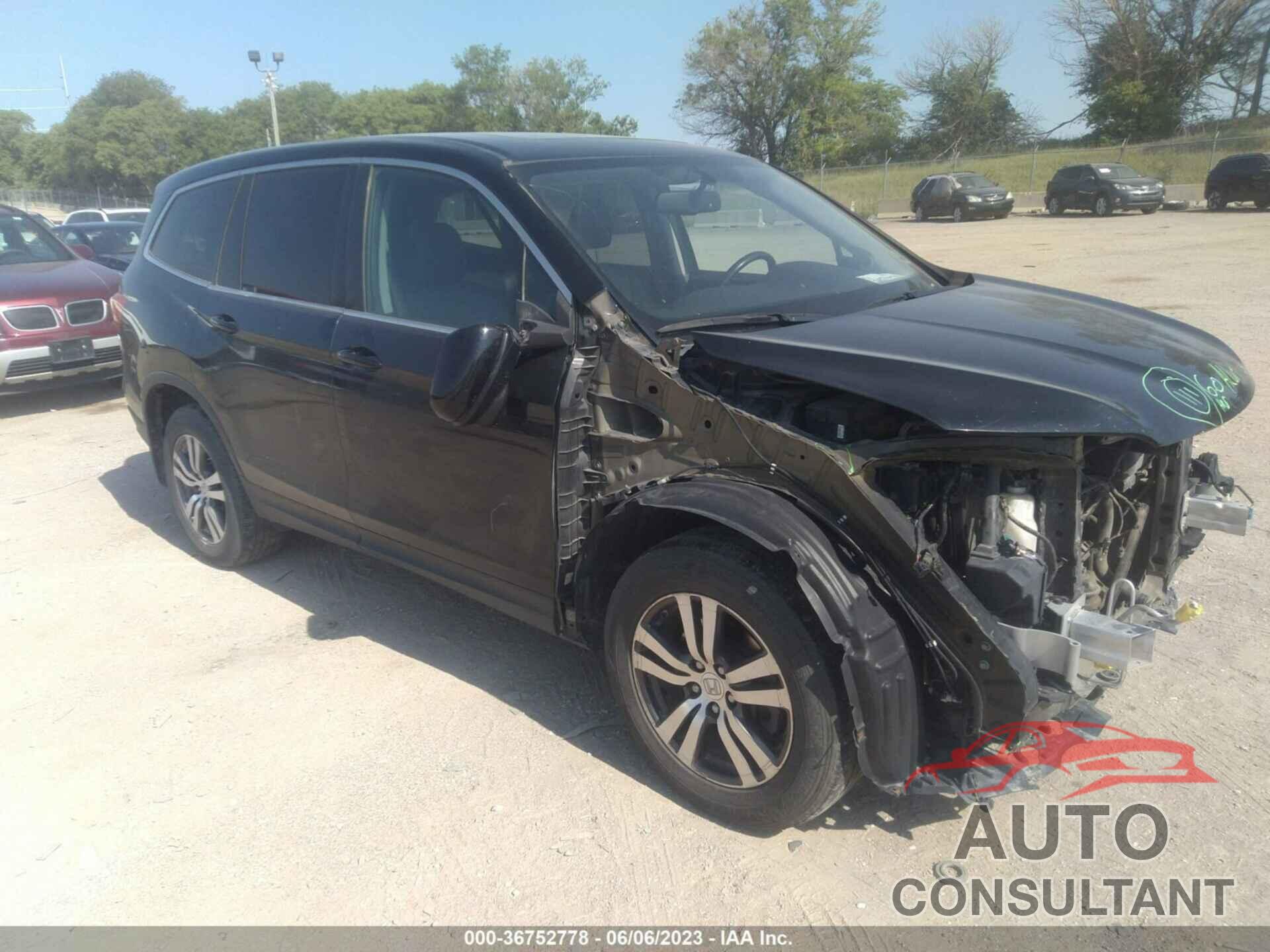 HONDA PILOT 2016 - 5FNYF6H56GB035772