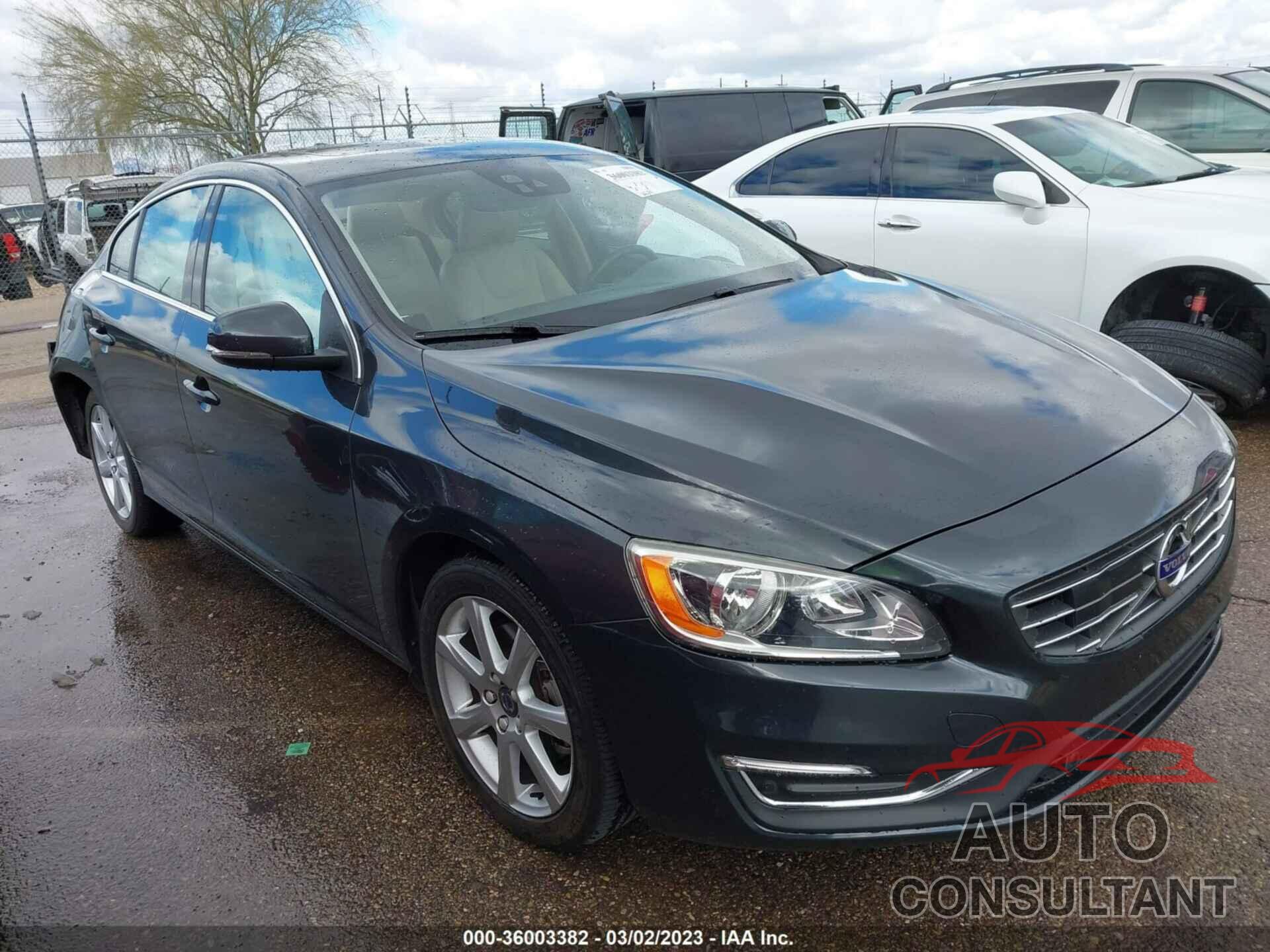 VOLVO S60 2016 - YV126MFK7G2413114