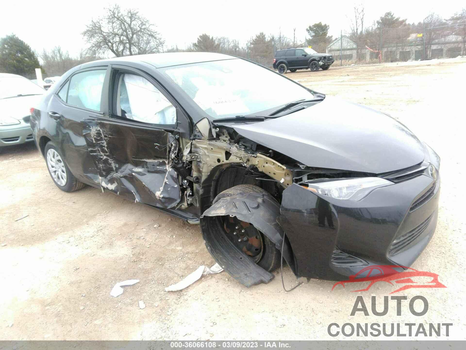 TOYOTA COROLLA 2019 - 2T1BURHE6KC198657