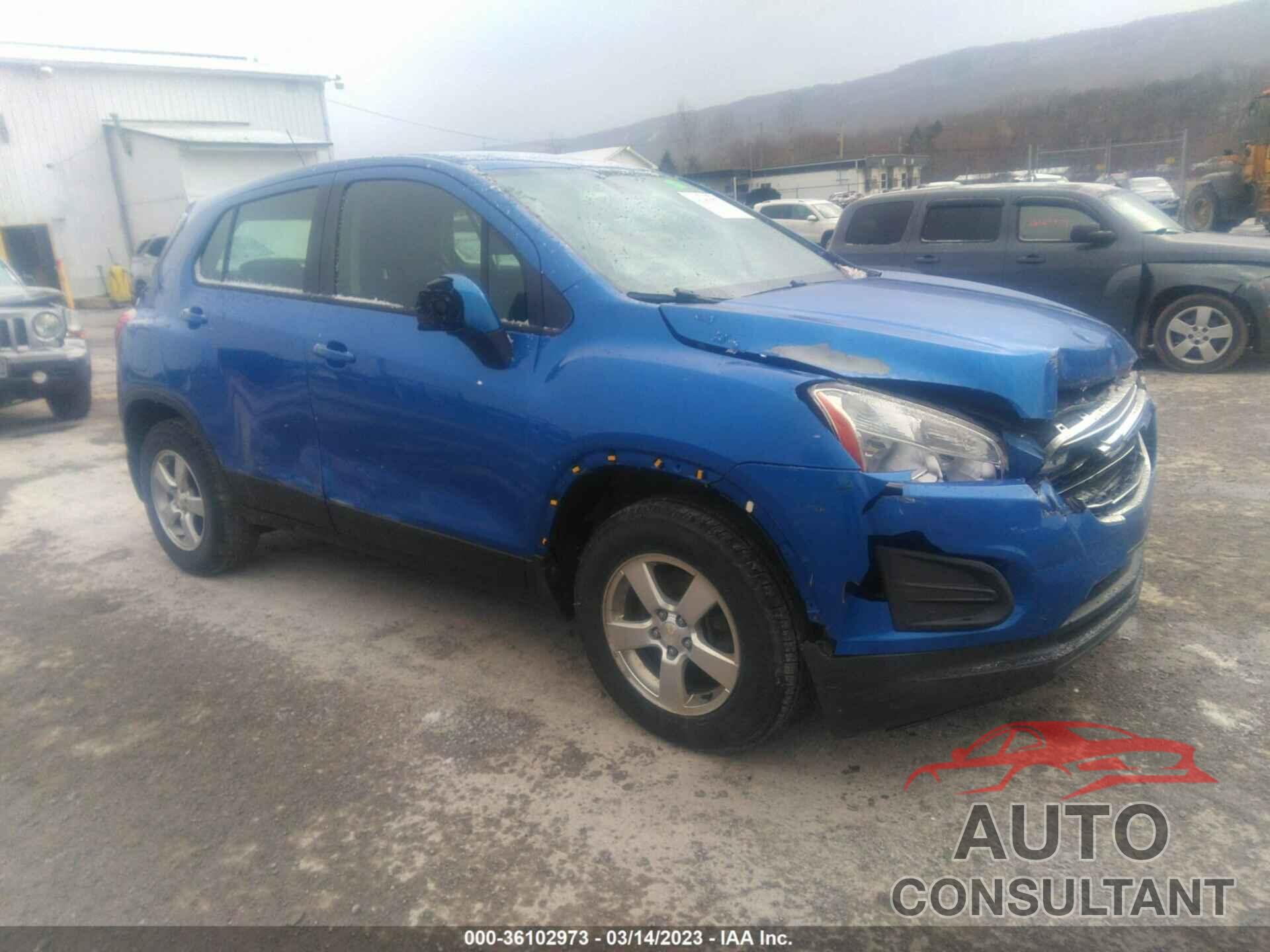 CHEVROLET TRAX 2015 - KL7CJPSB6FB169340