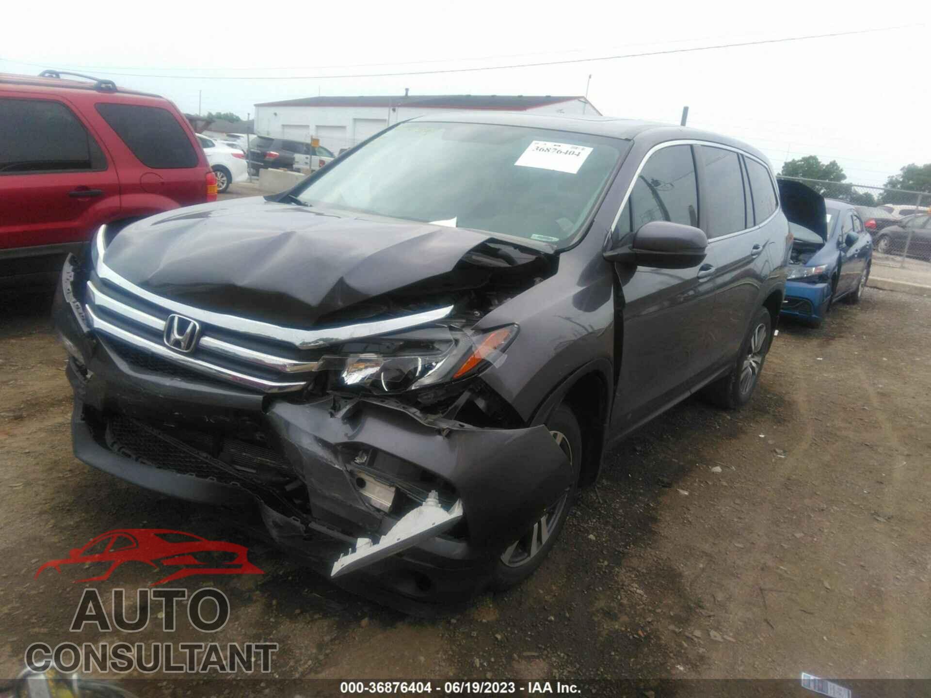 HONDA PILOT 2017 - 5FNYF6H53HB080380