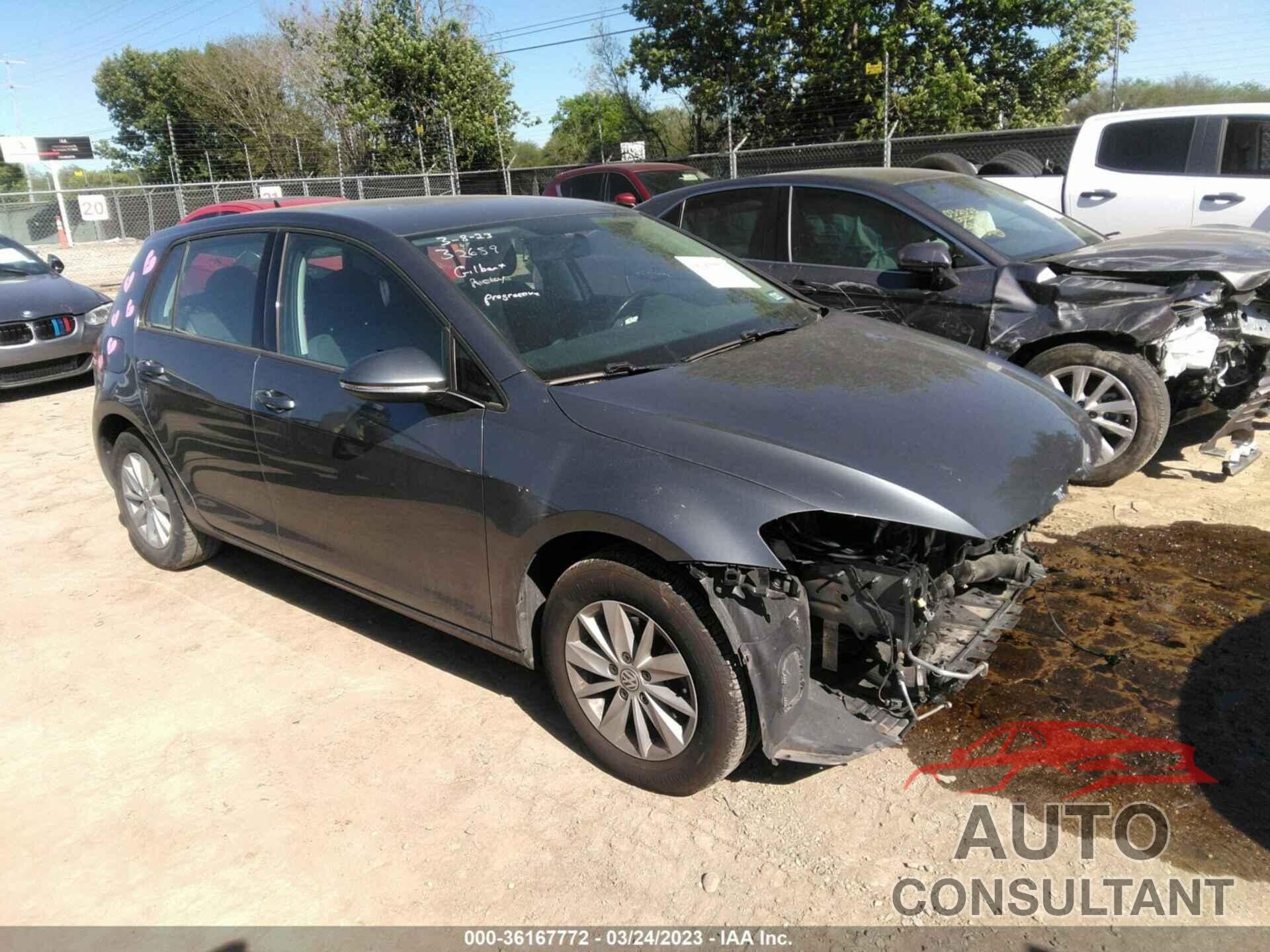 VOLKSWAGEN GOLF 2017 - 3VW217AU7HM024706