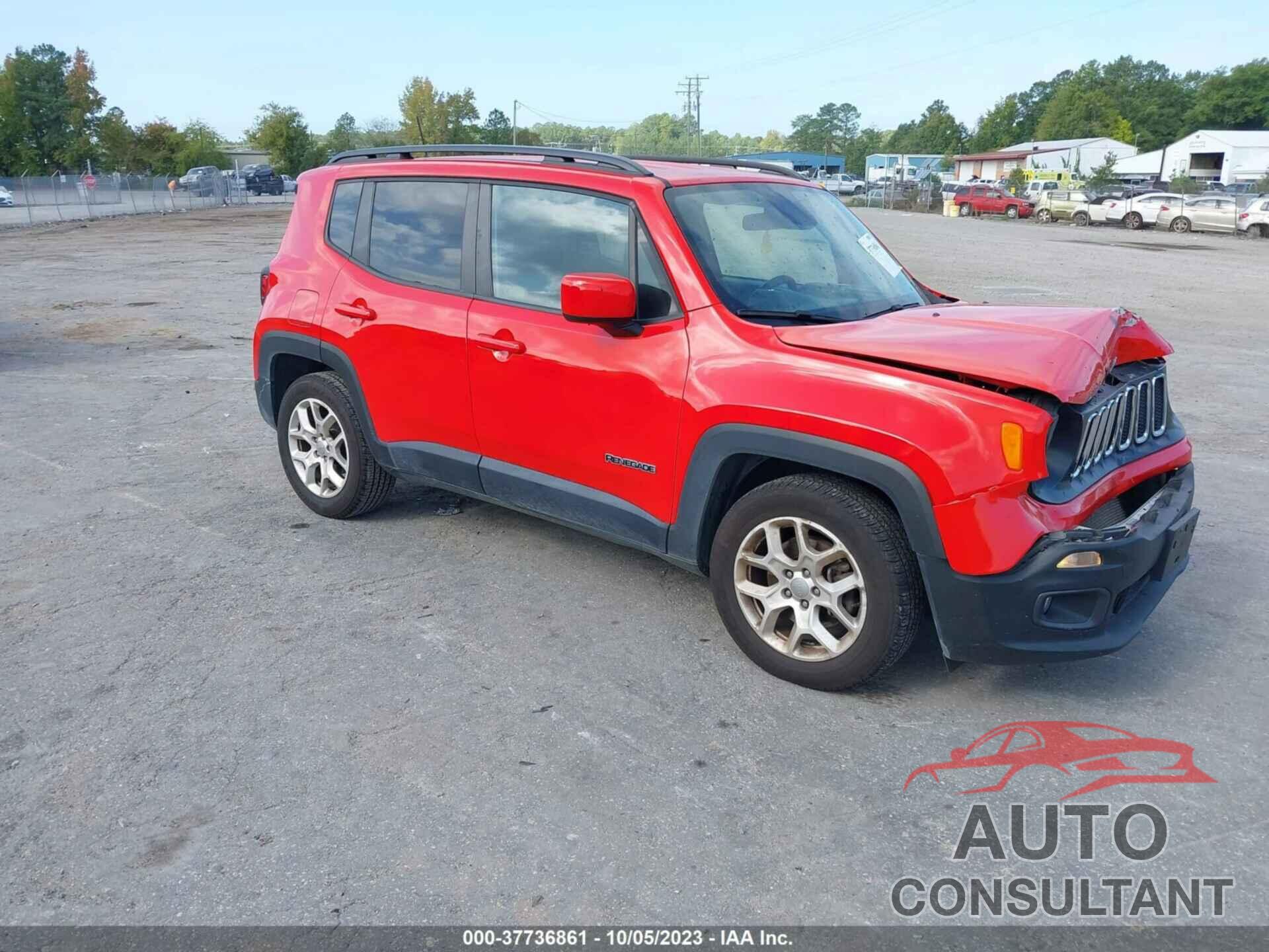 JEEP RENEGADE 2018 - ZACCJABB9JPJ15560