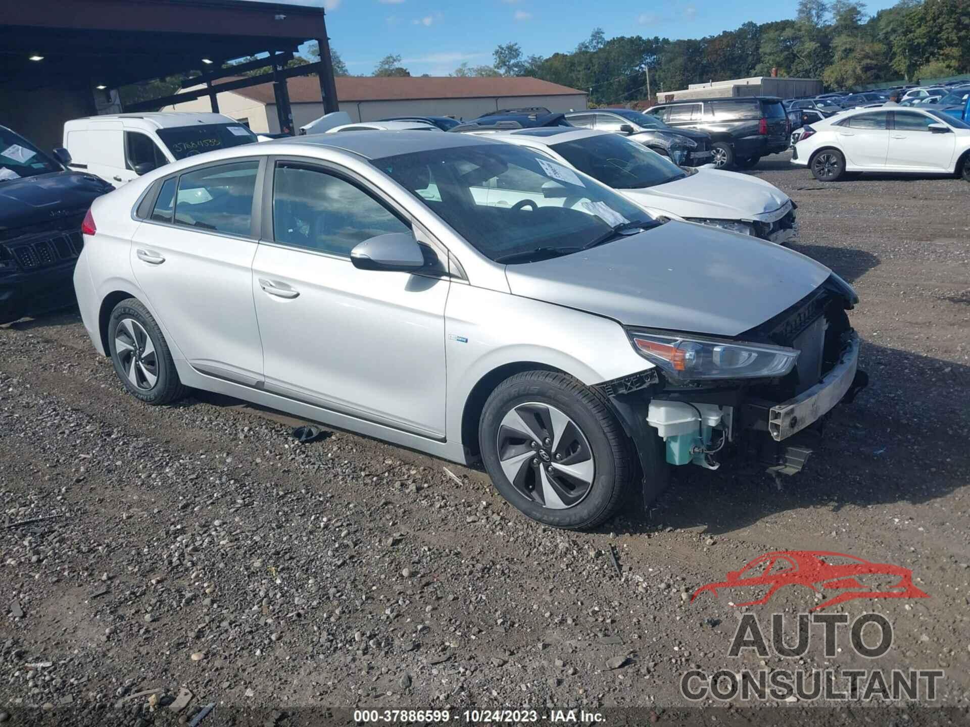 HYUNDAI IONIQ HYBRID 2018 - KMHC75LC1JU064484