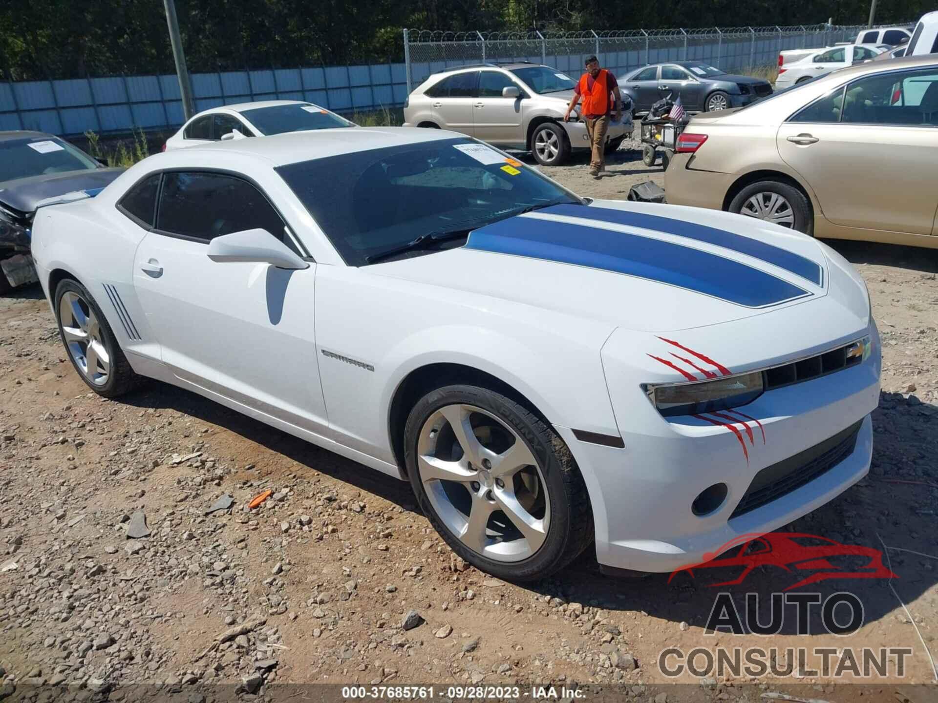 CHEVROLET CAMARO 2015 - 2G1FF1E39F9306784