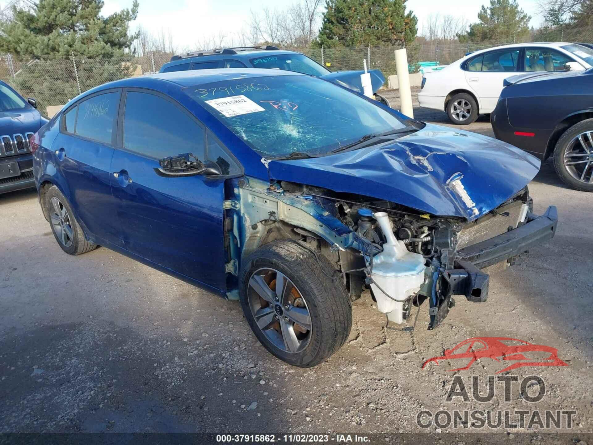 KIA FORTE 2018 - 3KPFL4A73JE206989