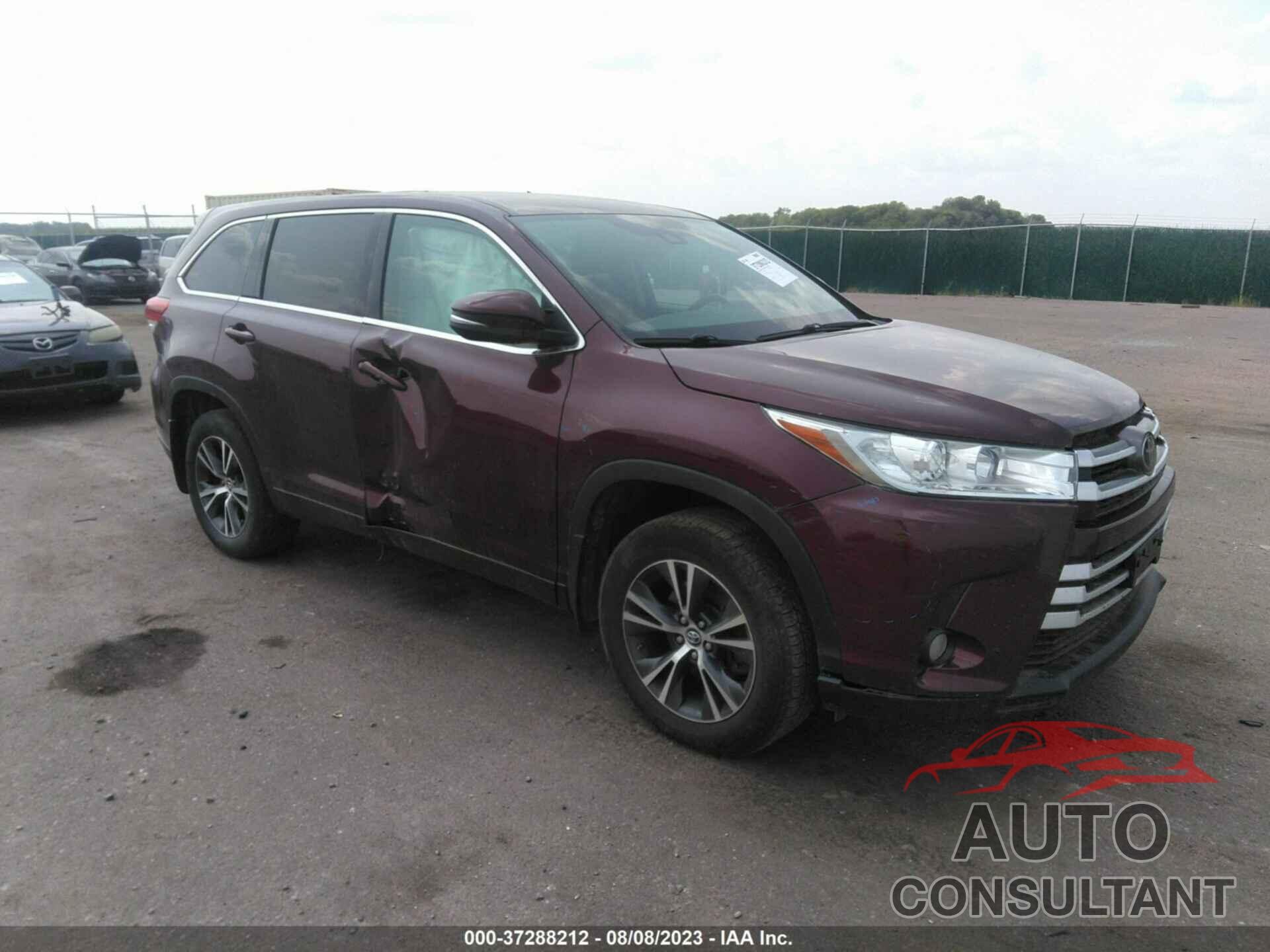 TOYOTA HIGHLANDER 2017 - 5TDBZRFH3HS363451