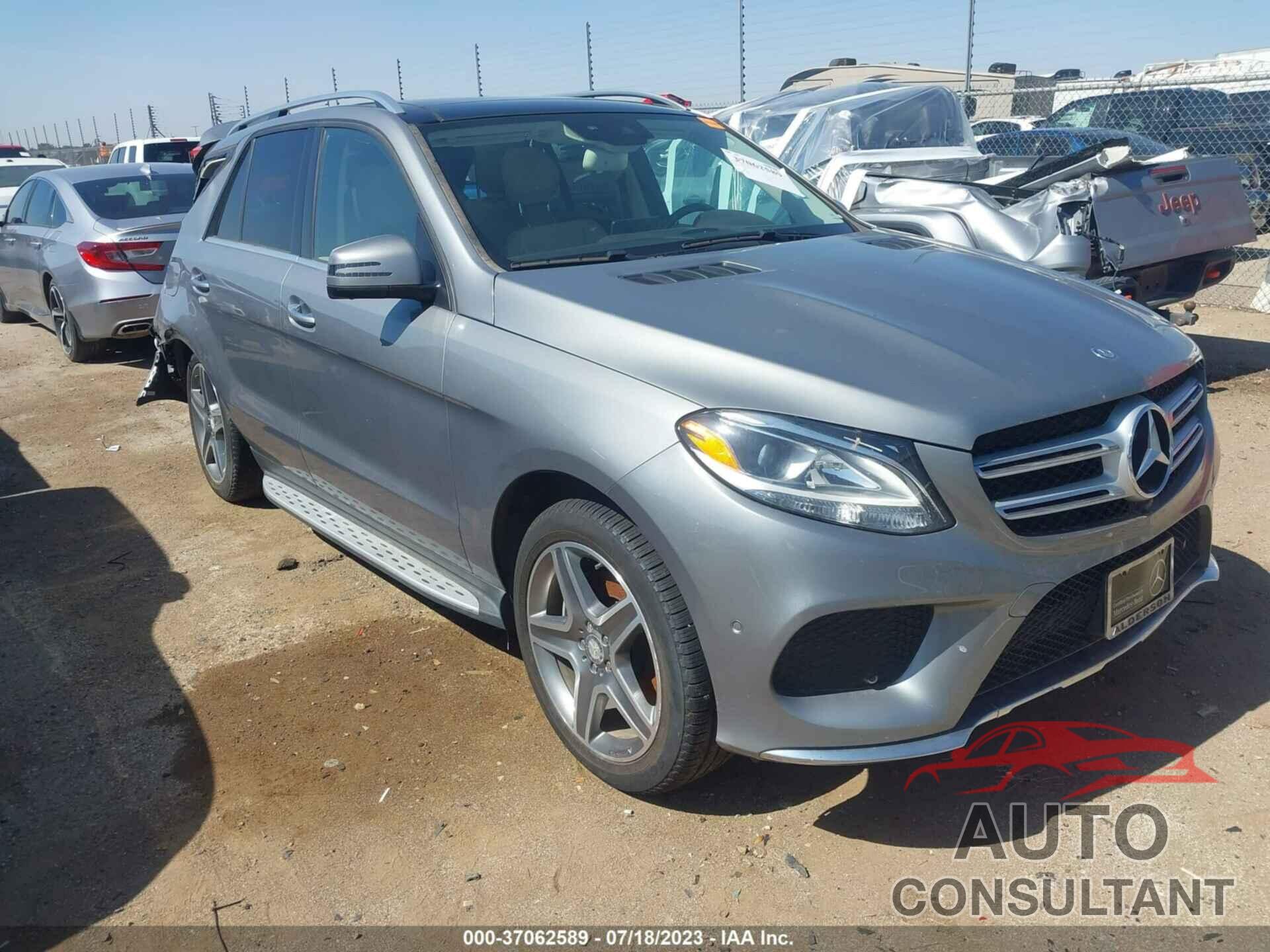 MERCEDES-BENZ GLE 350 2016 - 4JGDA5JB7GA712193
