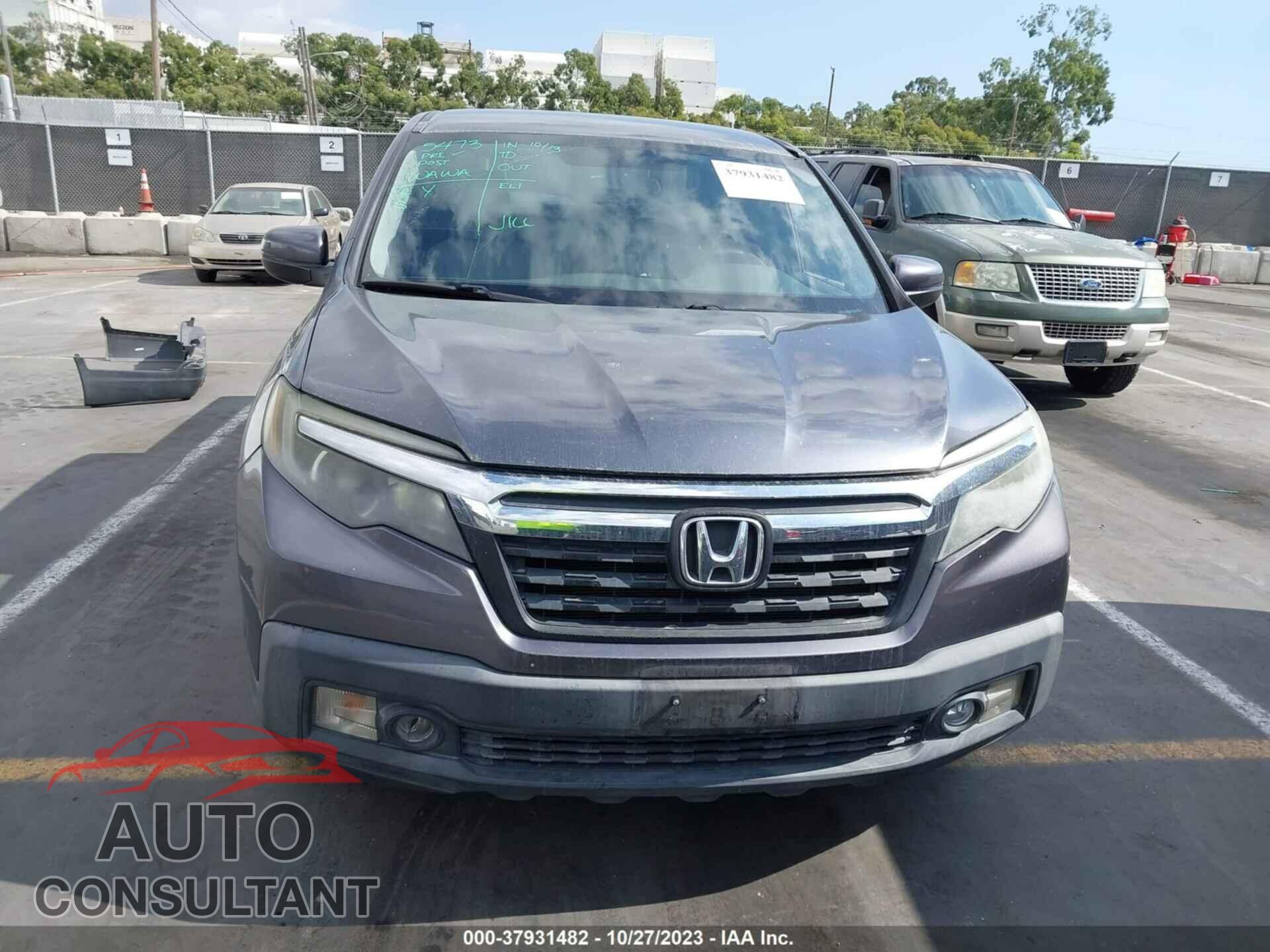 HONDA RIDGELINE 2017 - 5FPYK2F58HB003096