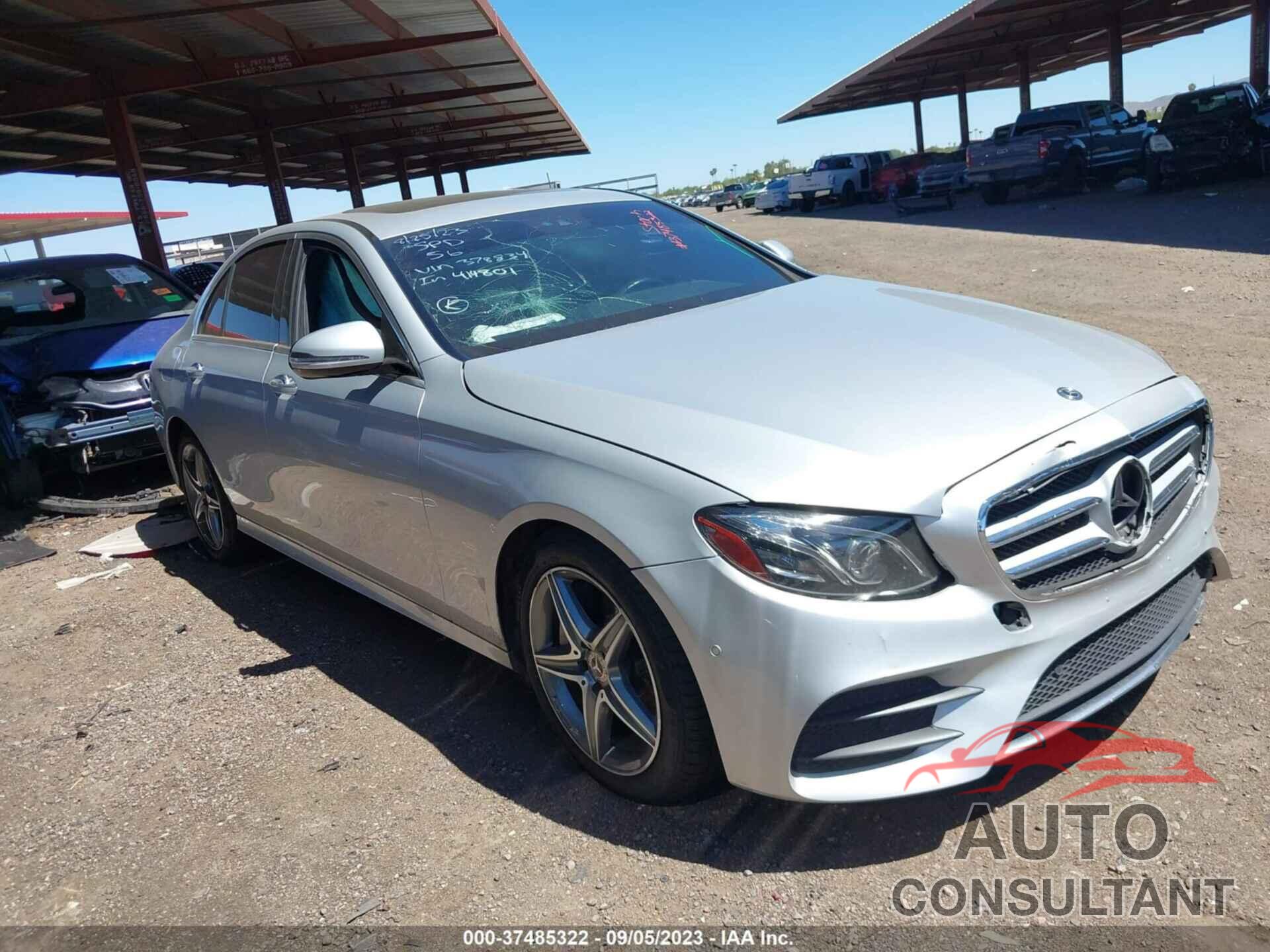 MERCEDES-BENZ E 300 2018 - WDDZF4JB9JA378834