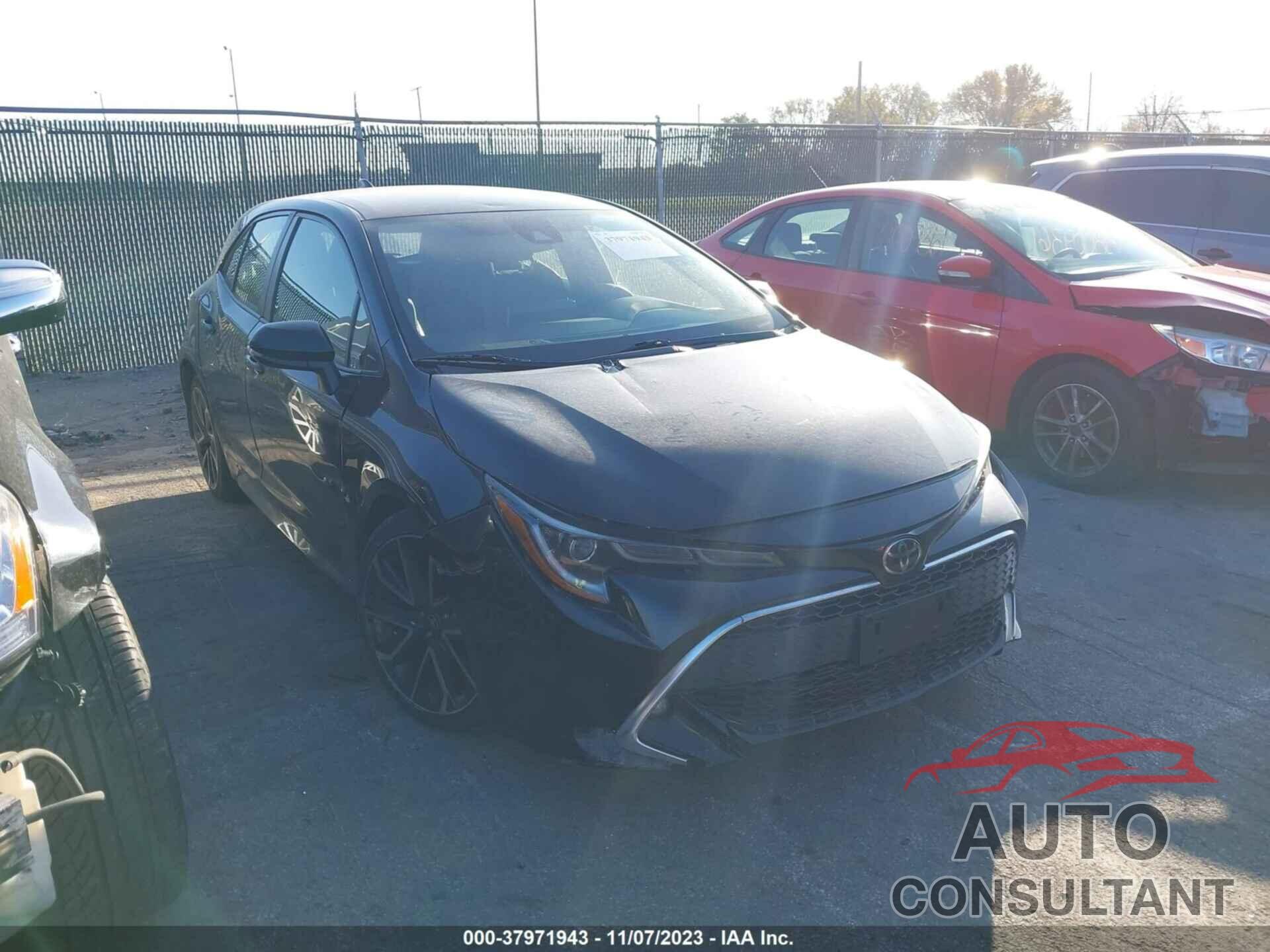 TOYOTA COROLLA 2019 - JTNK4RBE6K3022043