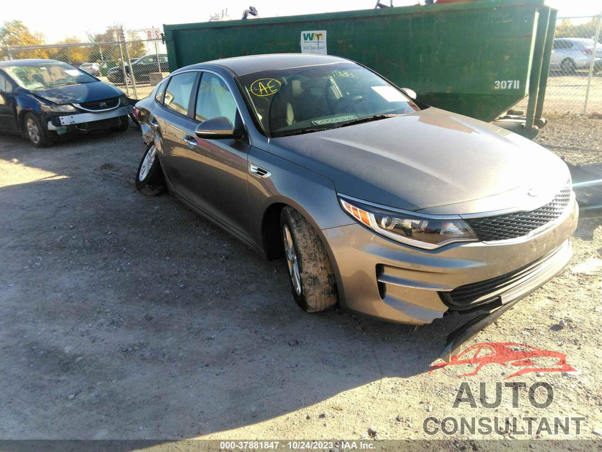 KIA OPTIMA 2016 - 5XXGT4L36GG031507