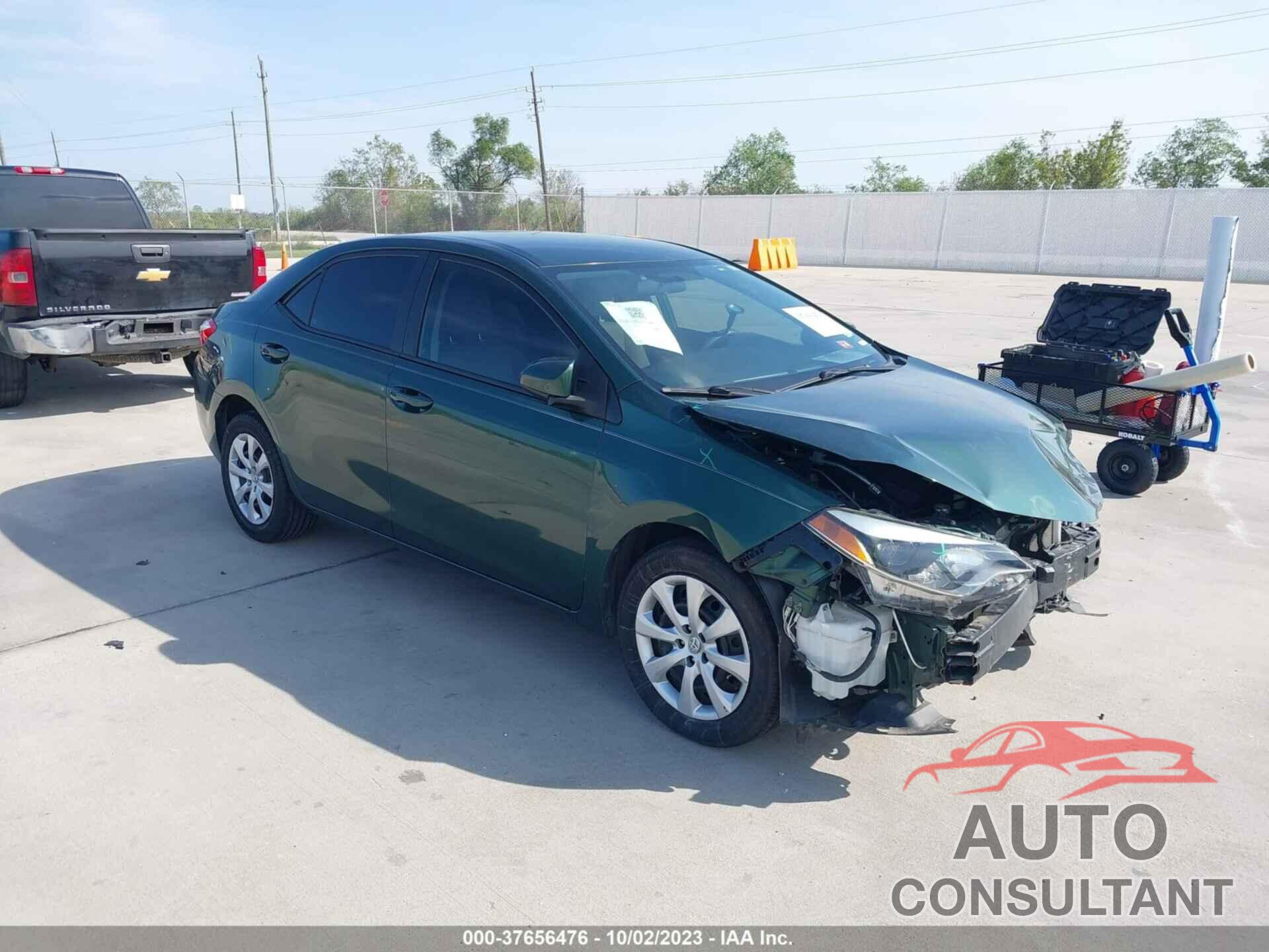 TOYOTA COROLLA 2016 - 2T1BURHE1GC688298