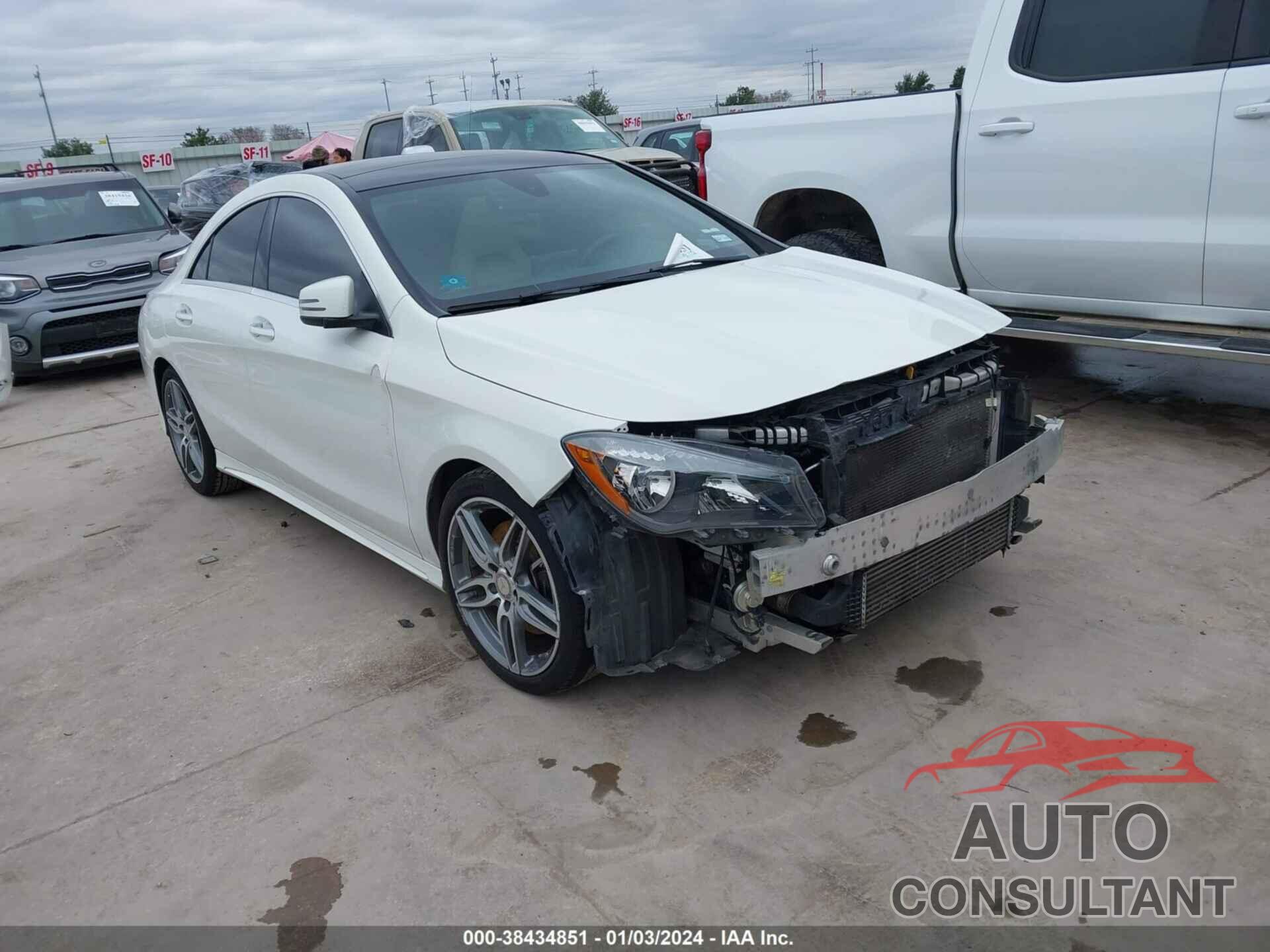 MERCEDES-BENZ CLA 250 2017 - WDDSJ4EBXHN422675
