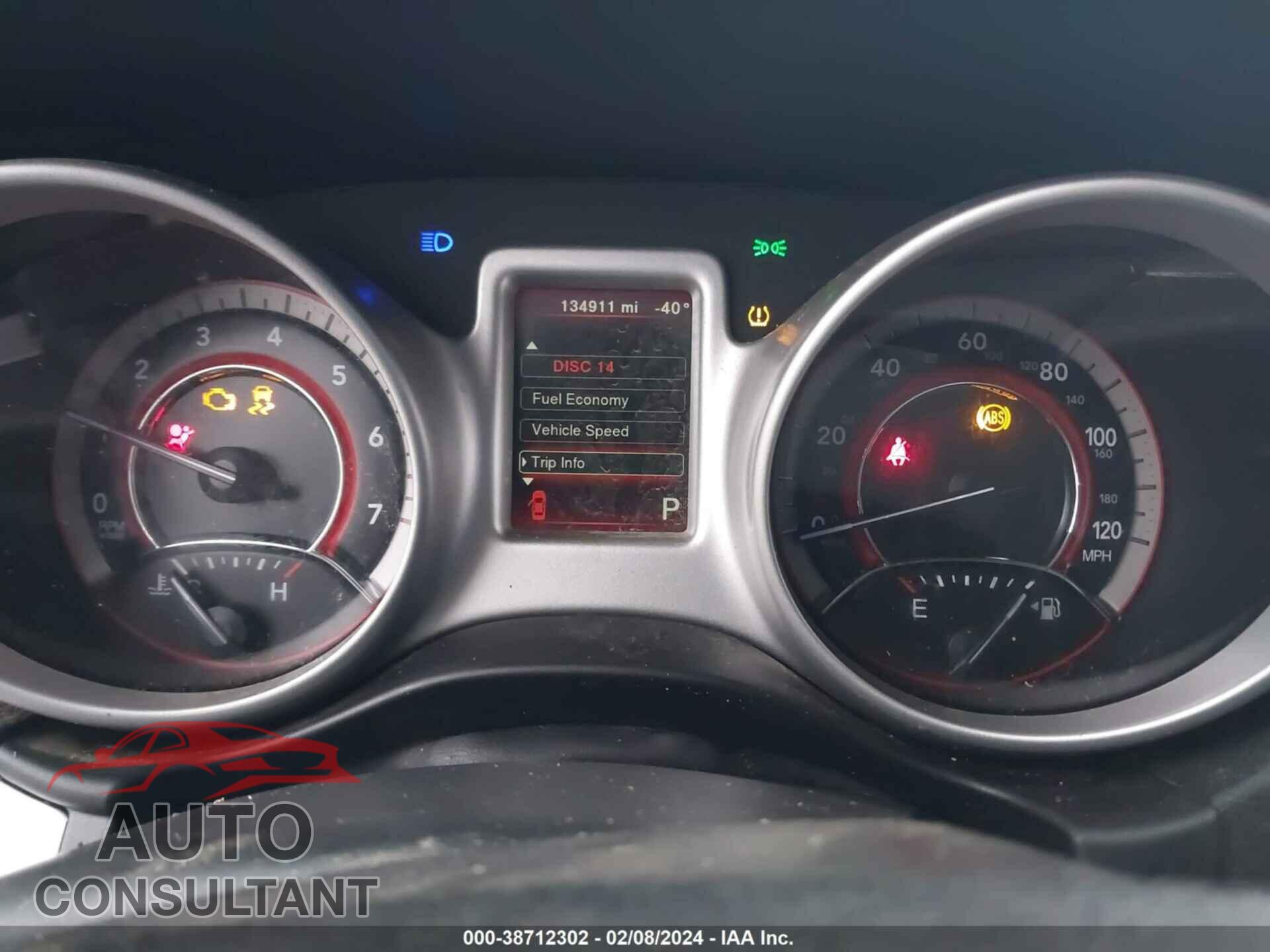DODGE JOURNEY 2019 - 3C4PDCBB4KT798043