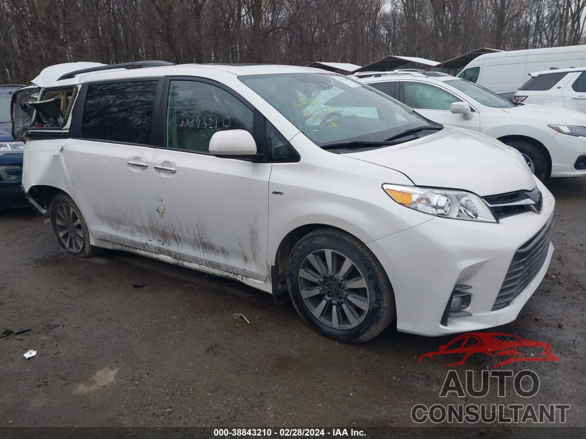 TOYOTA SIENNA 2019 - 5TDDZ3DC7KS212438