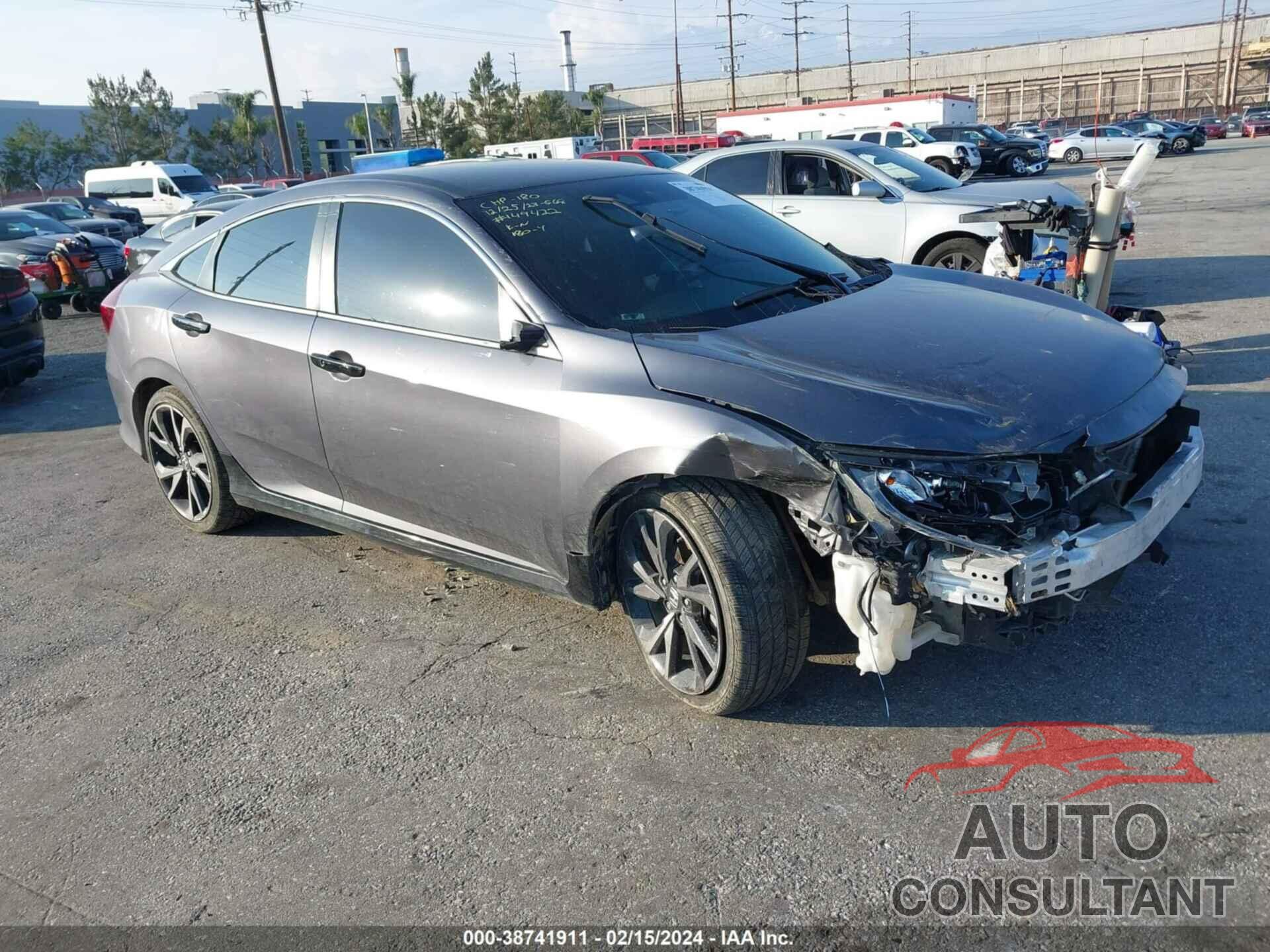 HONDA CIVIC 2019 - 2HGFC2F81KH592776