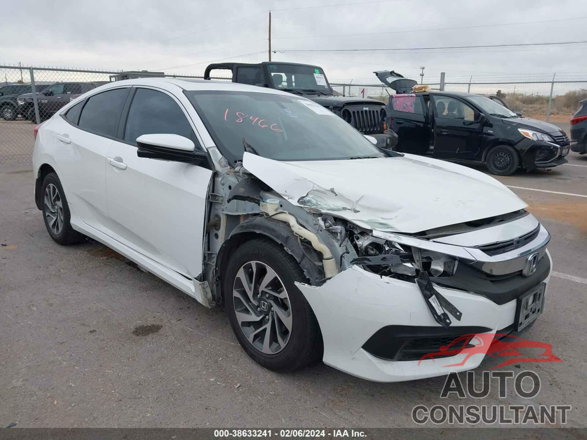 HONDA CIVIC 2017 - 19XFC2F71HE071096