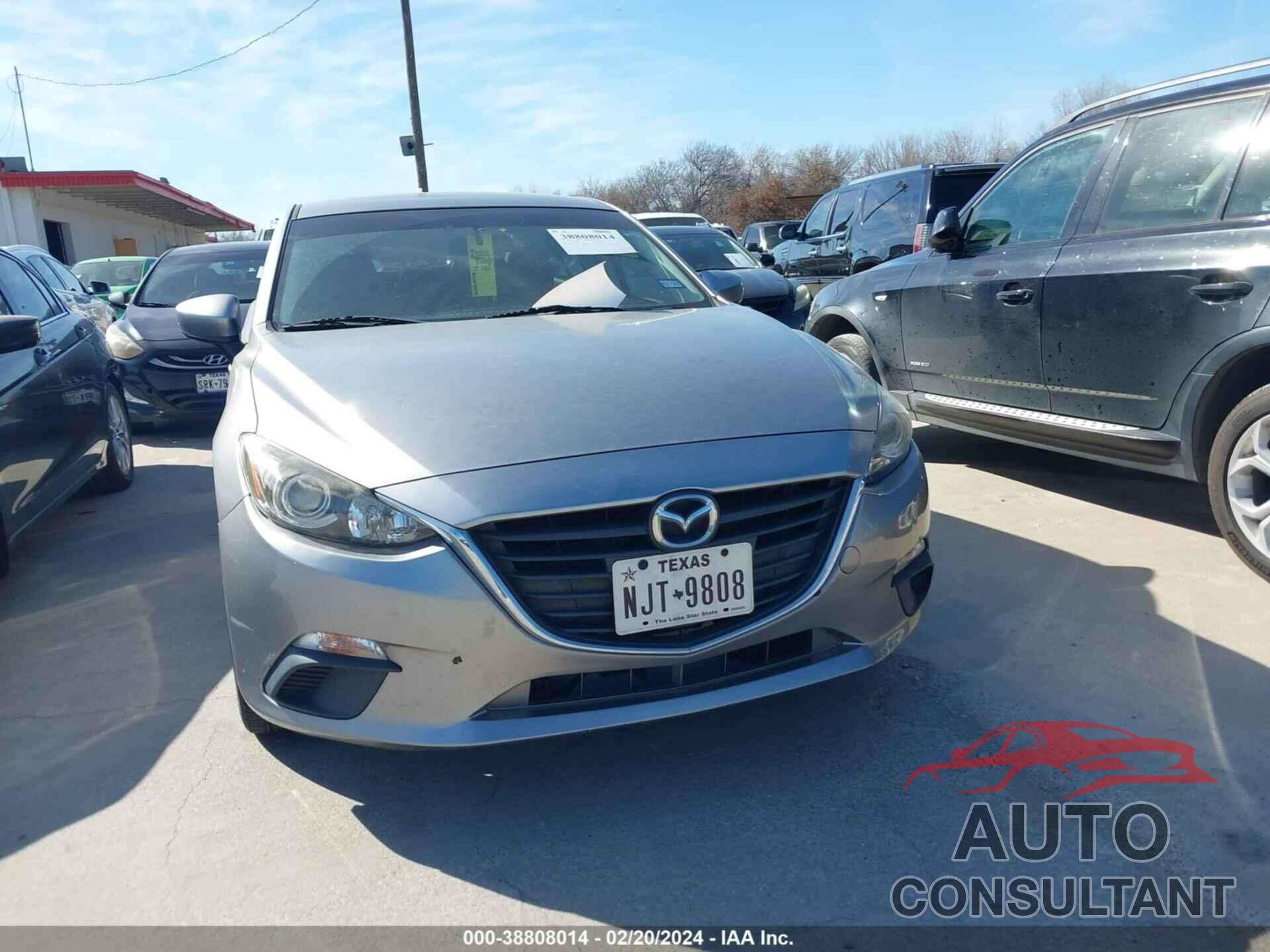 MAZDA MAZDA3 2016 - JM1BM1U72G1355573