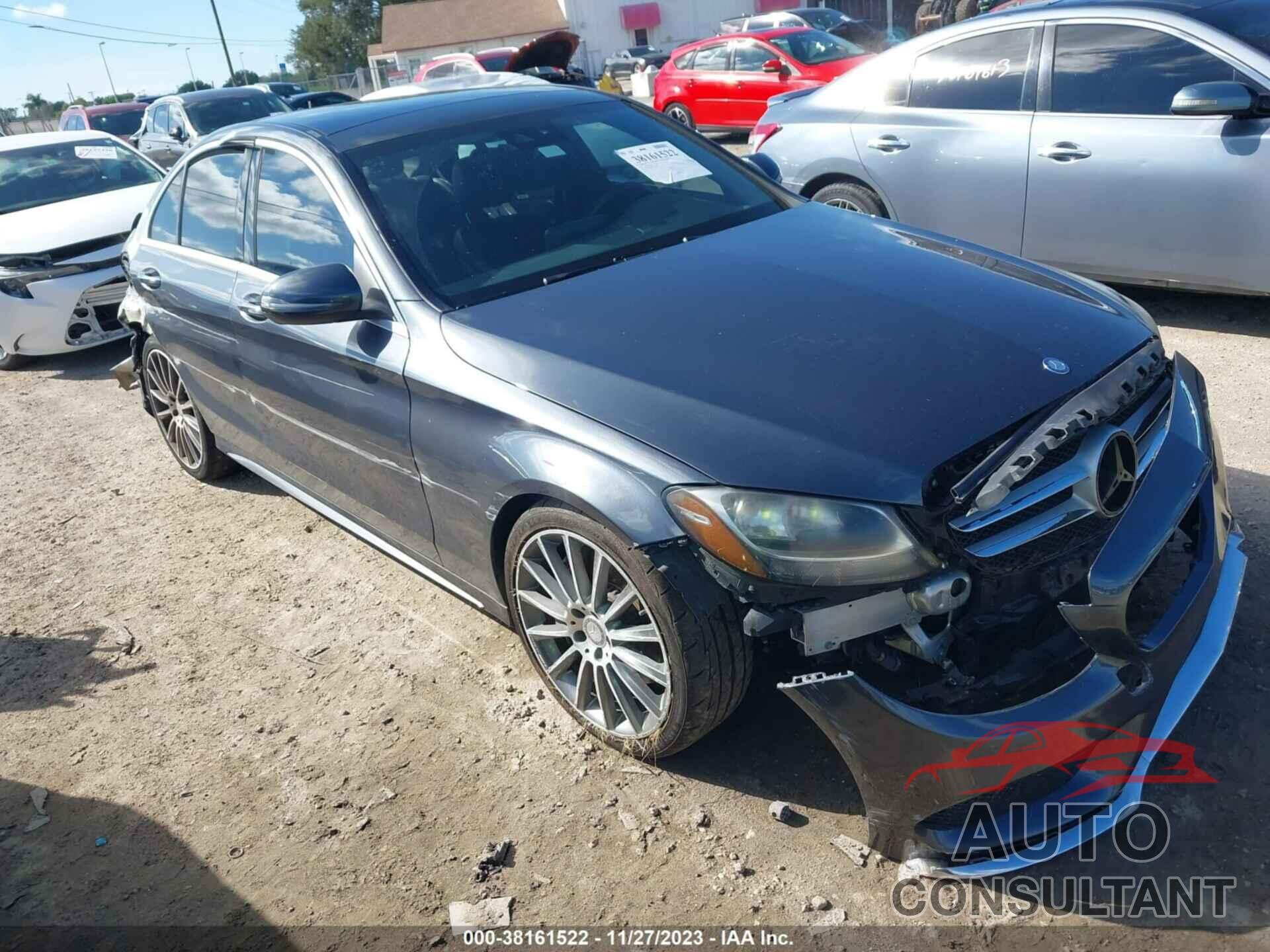 MERCEDES-BENZ C 300 2016 - WDDWF4JBXGR142576