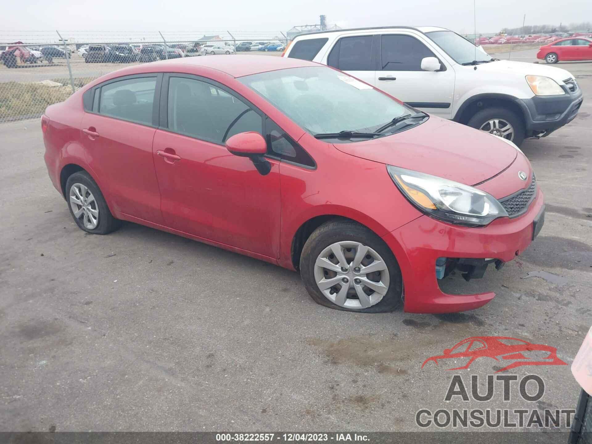 KIA RIO 2017 - KNADM4A34H6055546