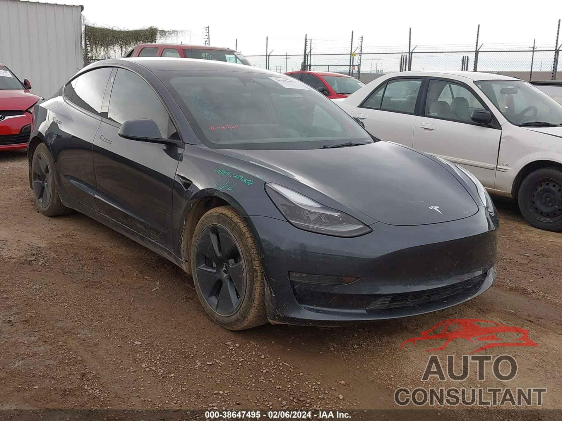 TESLA MODEL 3 2022 - 5YJ3E1EB2NF249987