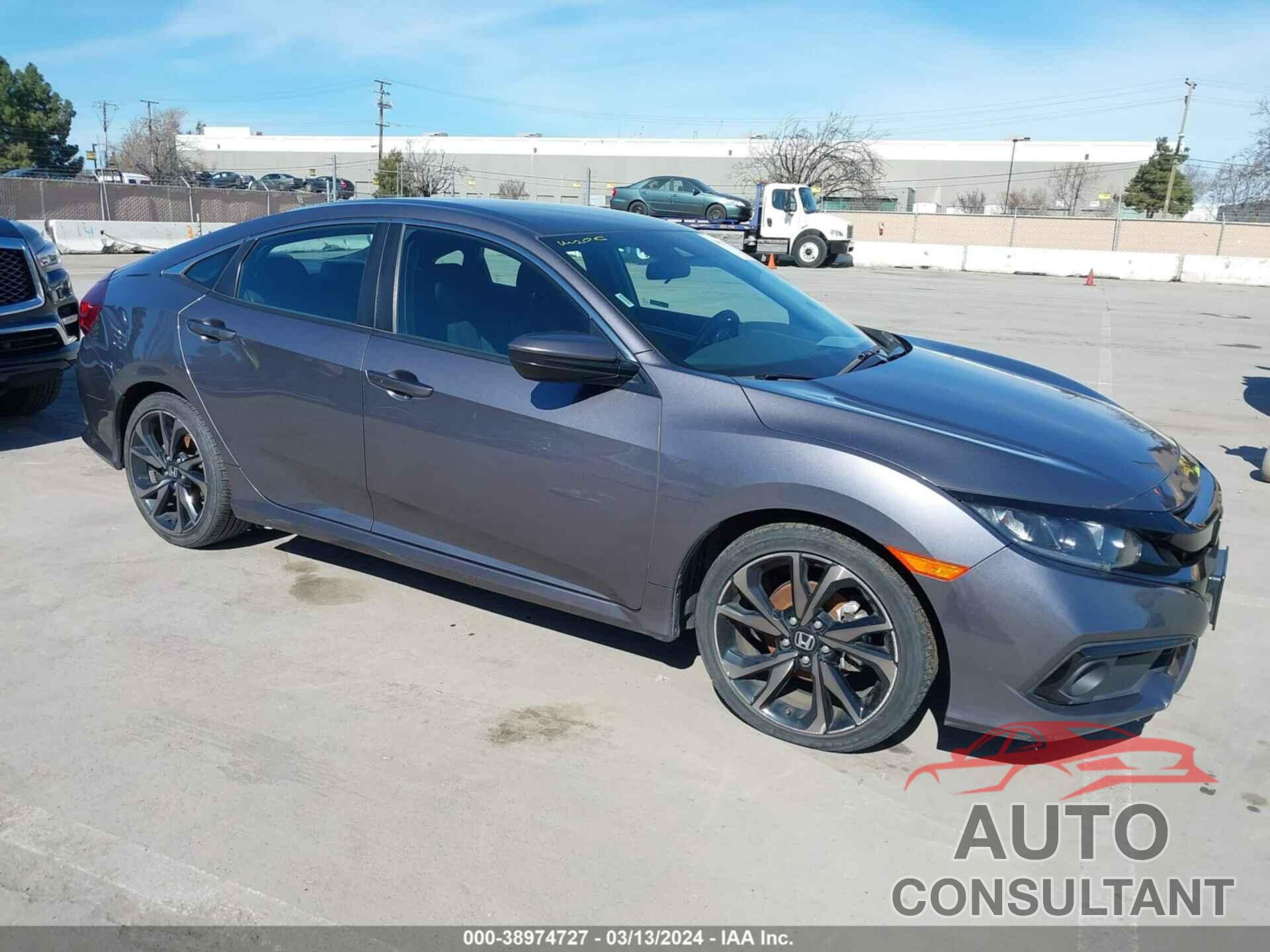 HONDA CIVIC 2021 - 19XFC2F81ME201736