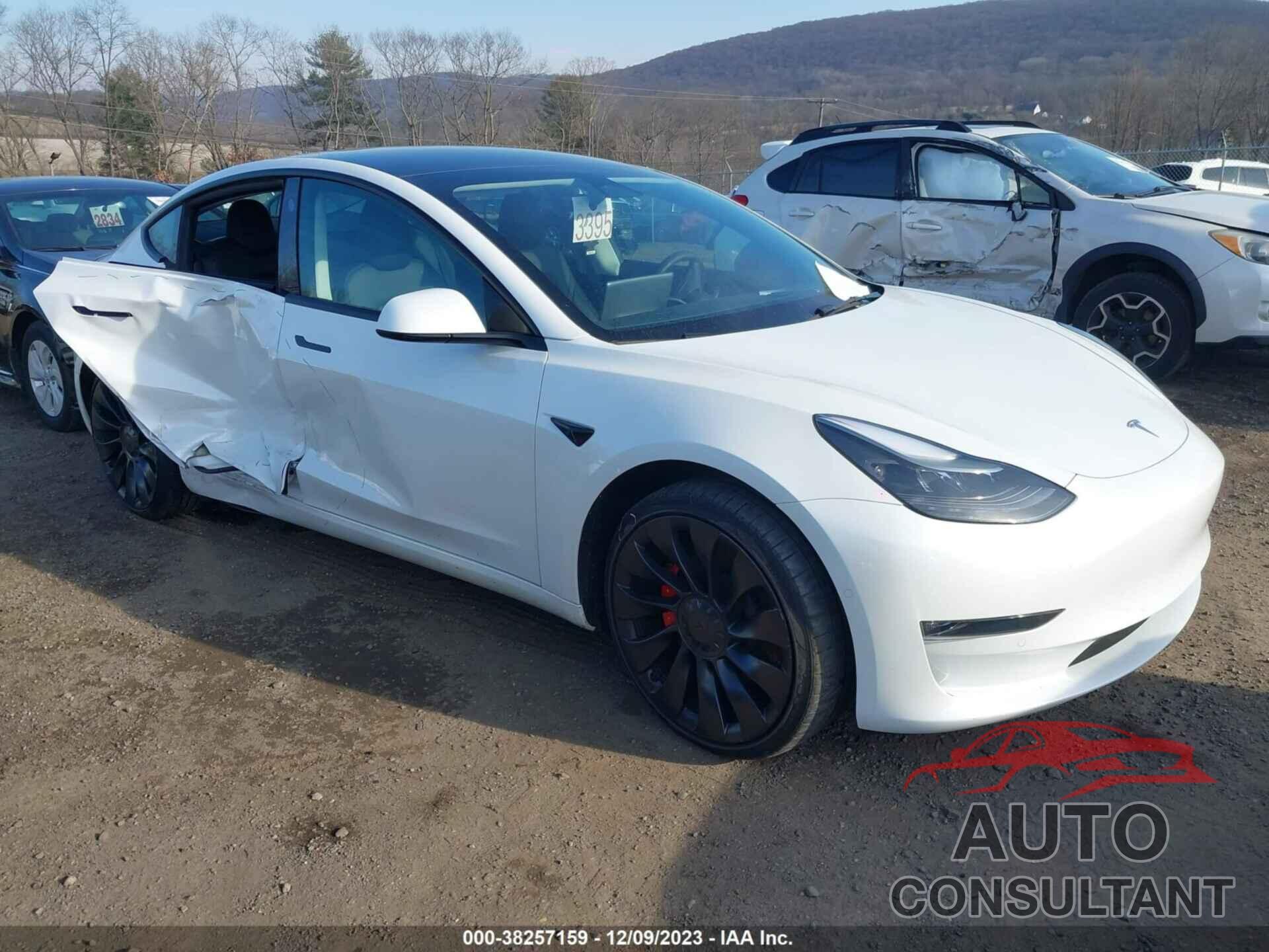 TESLA MODEL 3 2022 - 5YJ3E1EC7NF261576
