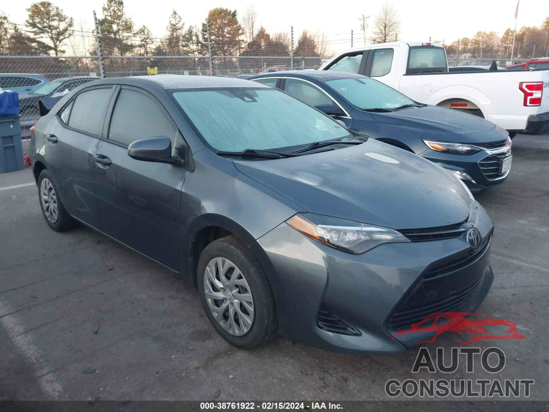 TOYOTA COROLLA 2017 - 2T1BURHE8HC782132